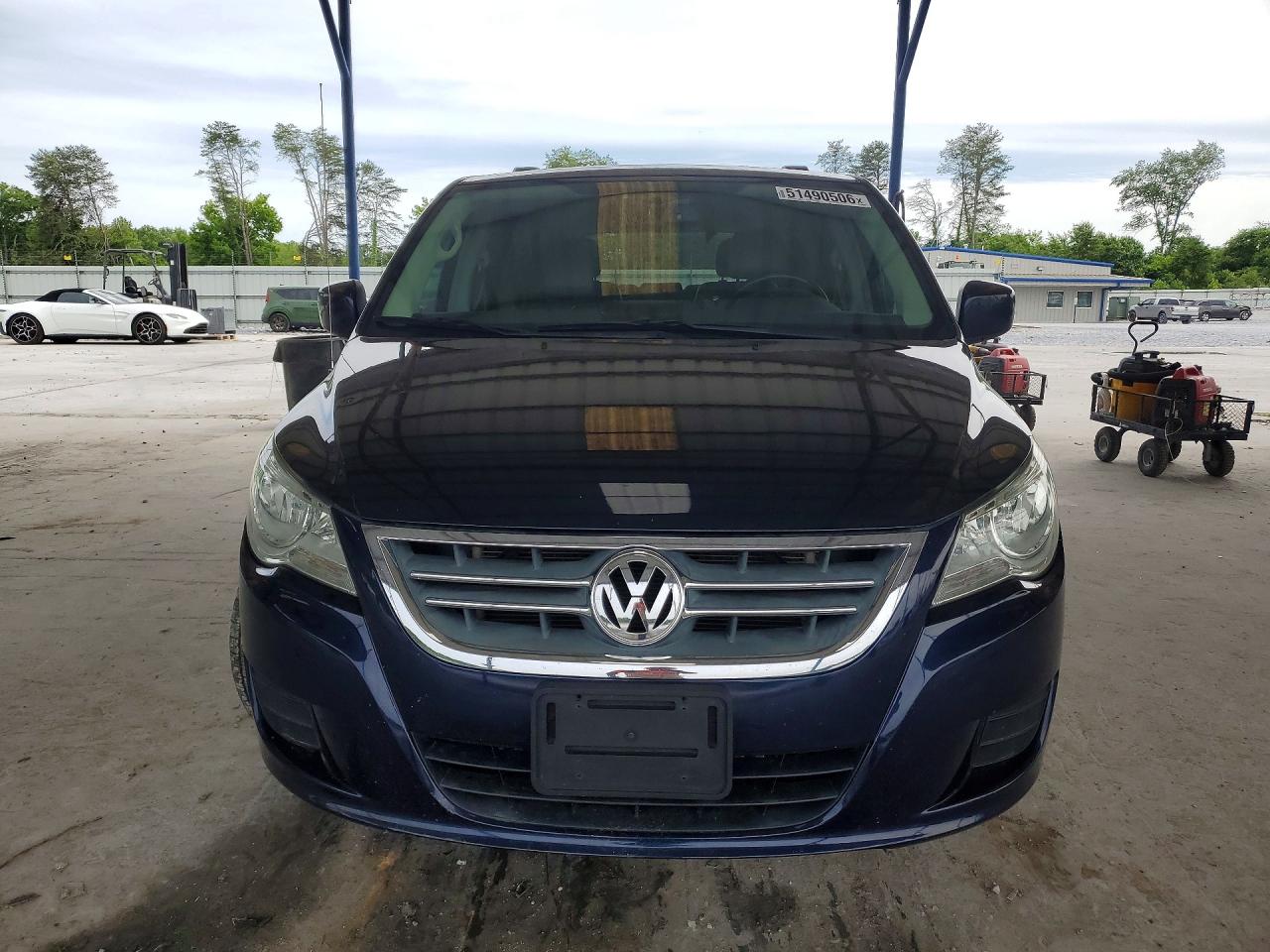 2013 Volkswagen Routan Se Blue vin: 2C4RVABG6DR725106