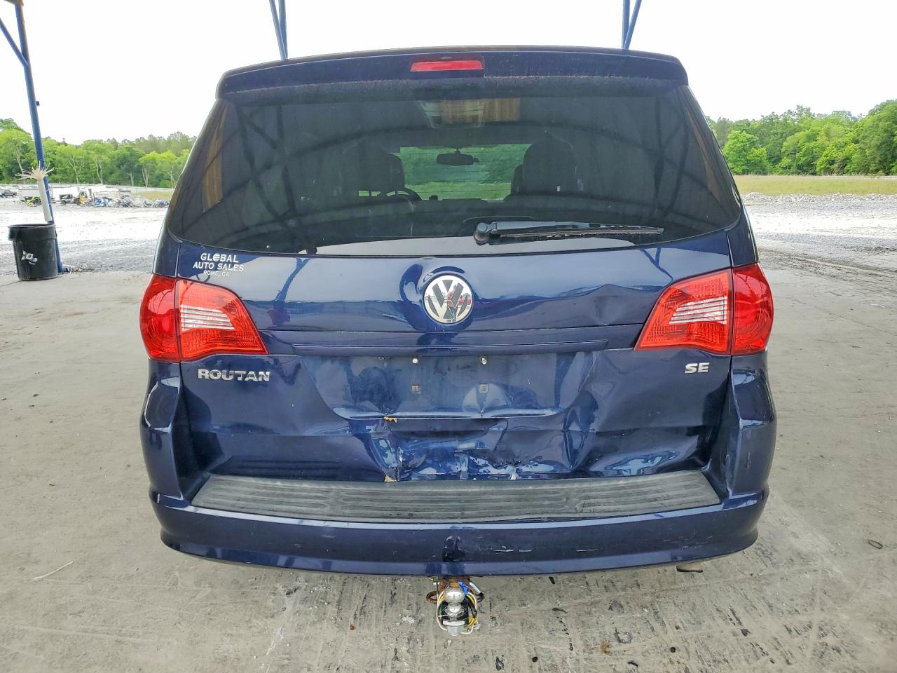 2013 Volkswagen Routan Se Blue vin: 2C4RVABG6DR725106