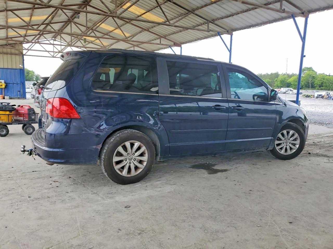2013 Volkswagen Routan Se Blue vin: 2C4RVABG6DR725106