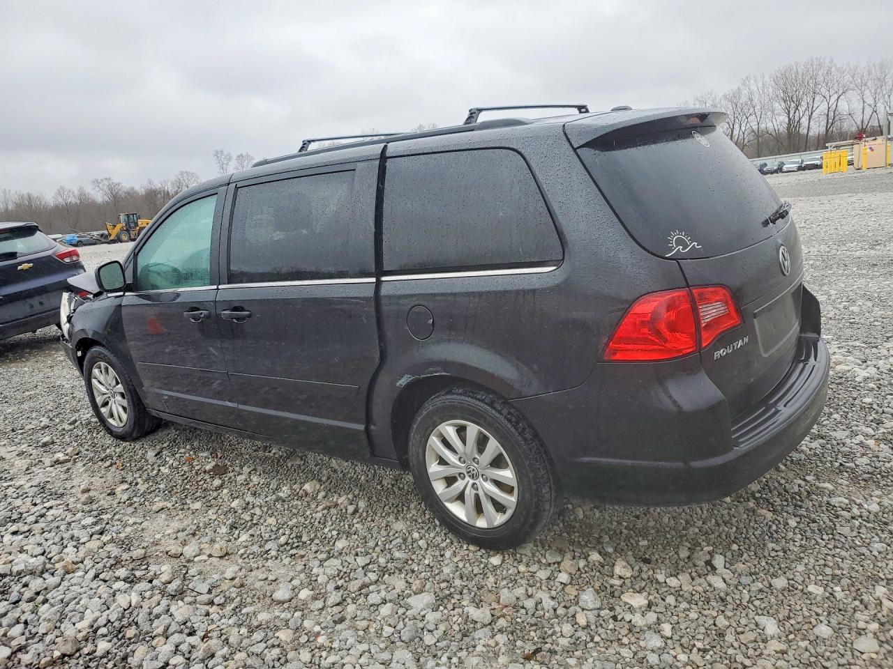 2014 Volkswagen Routan Se Black vin: 2C4RVABG6ER134663