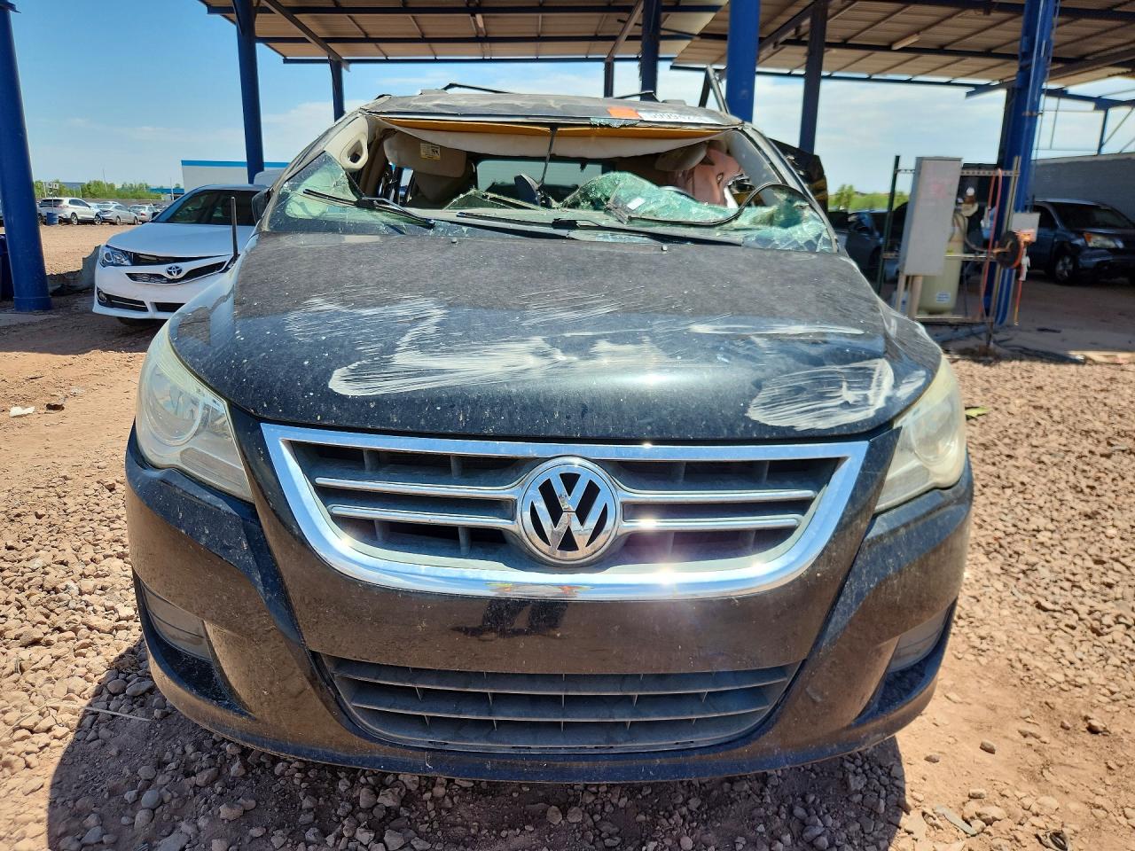 2012 Volkswagen Routan Se Black vin: 2C4RVABG8CR151946