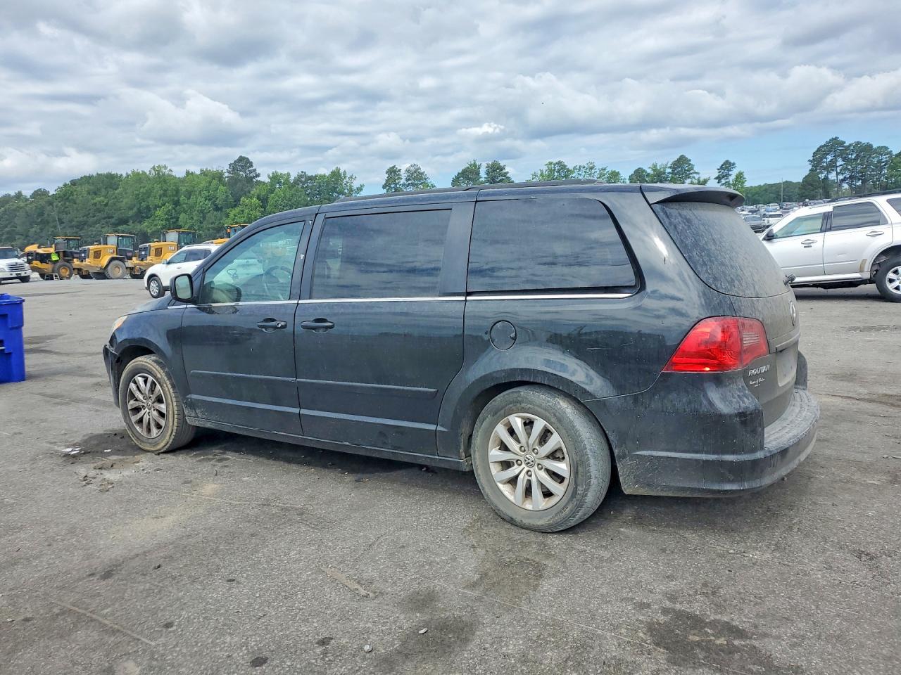 2012 Volkswagen Routan Se Black vin: 2C4RVABG8CR293780