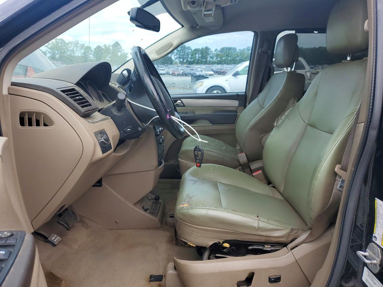 2012 Volkswagen Routan Se Black vin: 2C4RVABG8CR293780