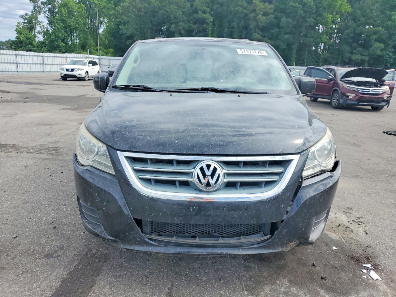 2012 Volkswagen Routan Se Black vin: 2C4RVABG8CR293780
