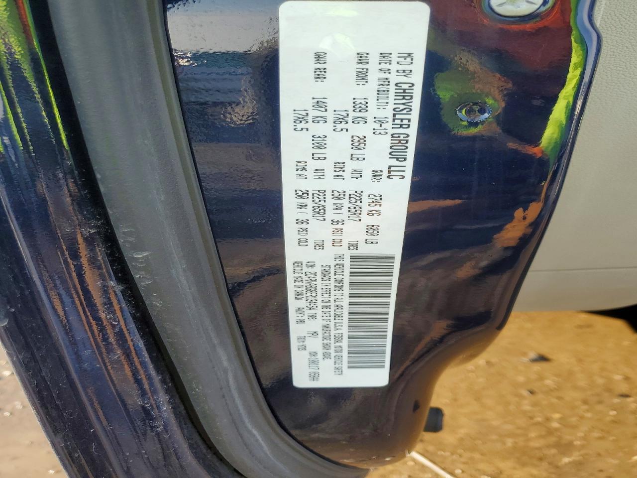 2014 Volkswagen Routan Se Blue vin: 2C4RVABG8ER134454