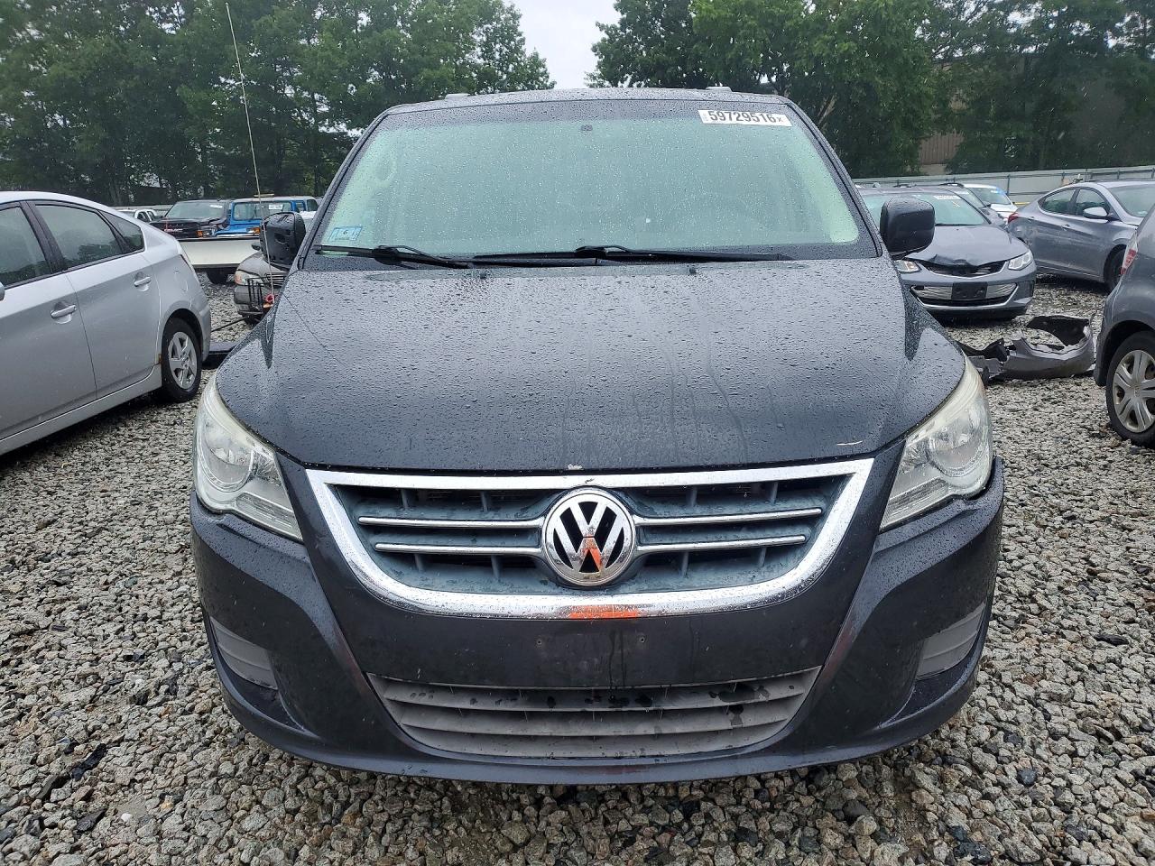 2012 Volkswagen Routan Se Gray vin: 2C4RVABGXCR193907