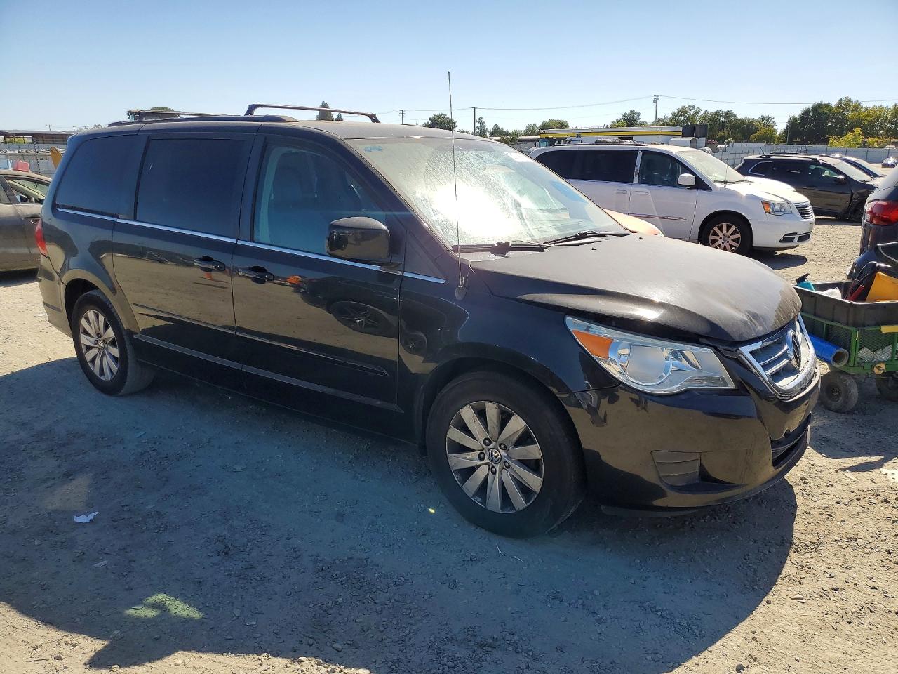 2012 Volkswagen Routan Sel Black vin: 2C4RVACG1CR392472