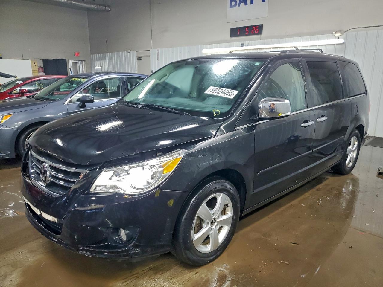 2014 Volkswagen Routan Sel Premium Black vin: 2C4RVADG2ER135399
