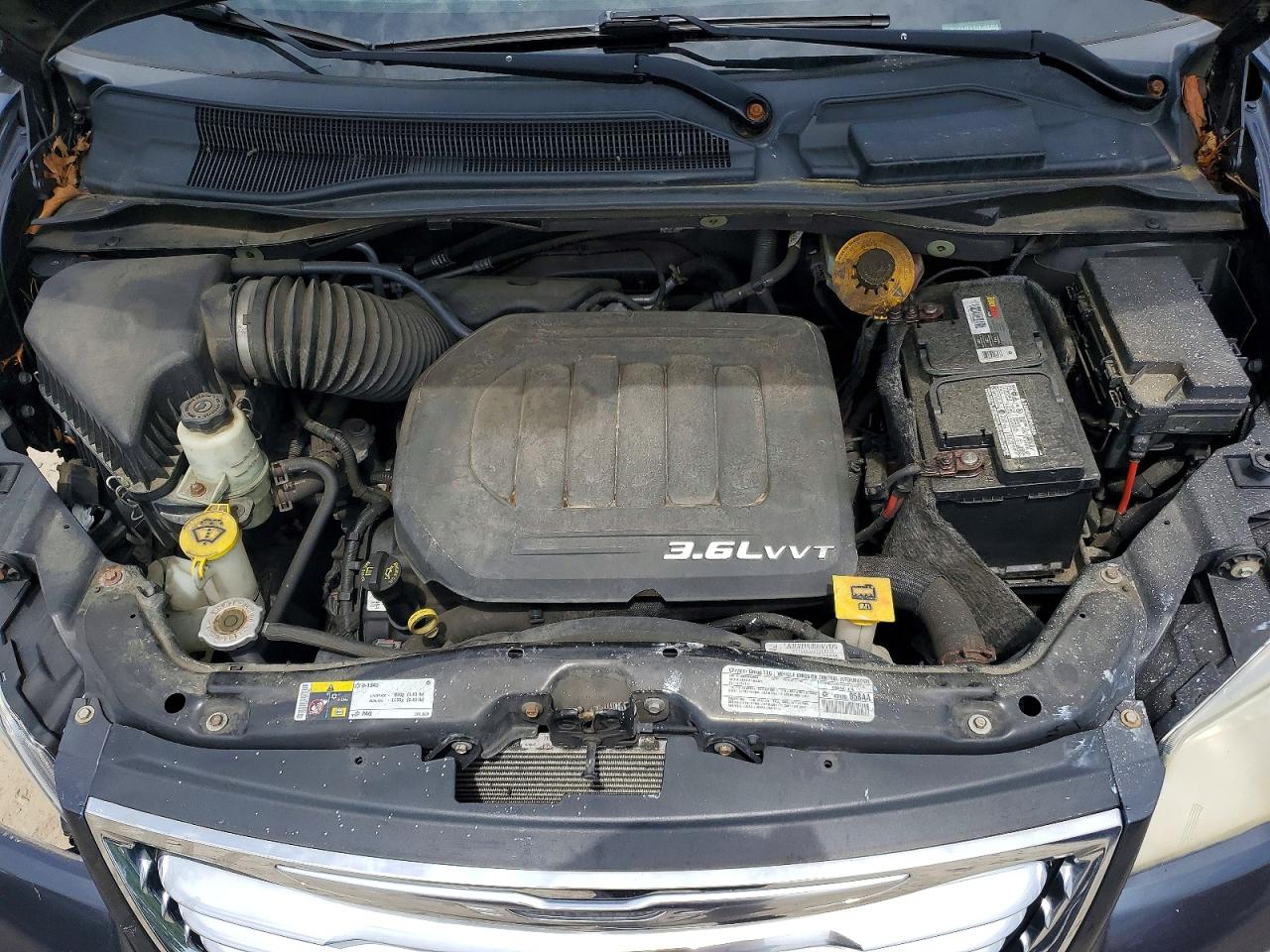 2014 Chrysler Town & Country Touring Синий vin: 2C7WC1BG2ER164724