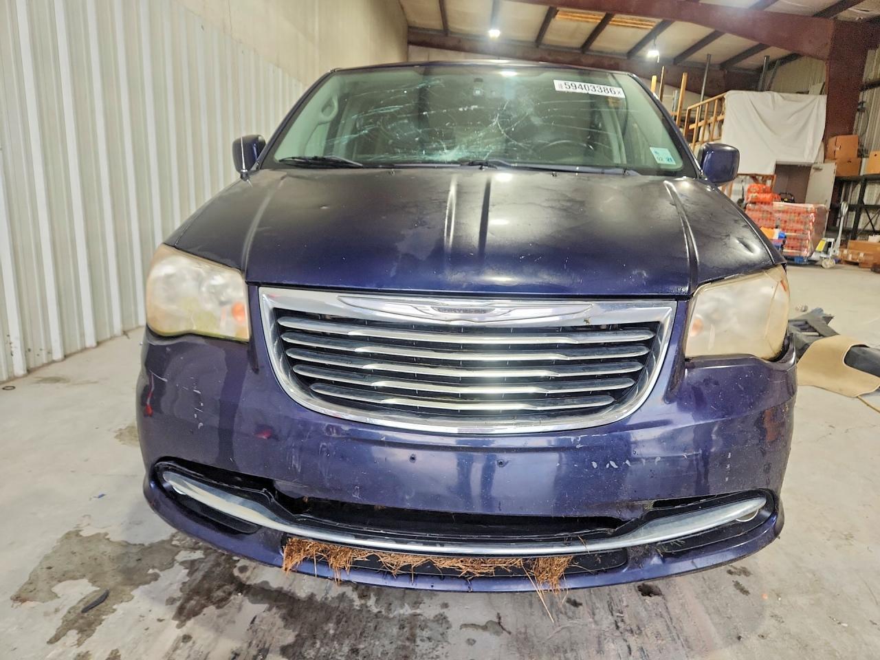 2014 Chrysler Town & Country Touring Blue vin: 2C7WC1BG6ER164743