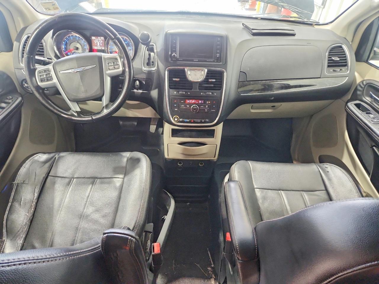 2014 Chrysler Town & Country Touring Blue vin: 2C7WC1BG6ER164743