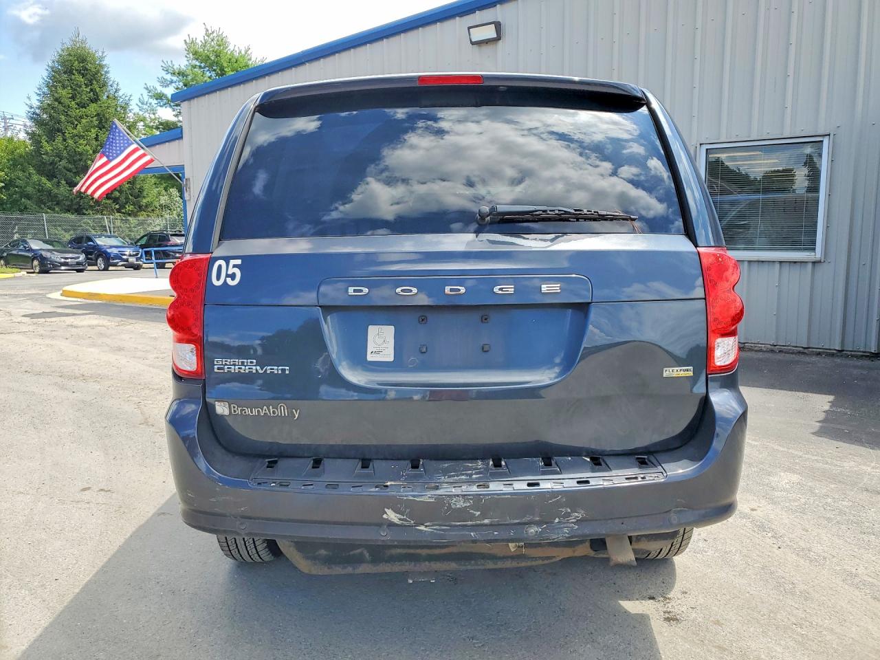 2014 Dodge Grand Caravan Se Blue vin: 2C7WDGBG2ER220404