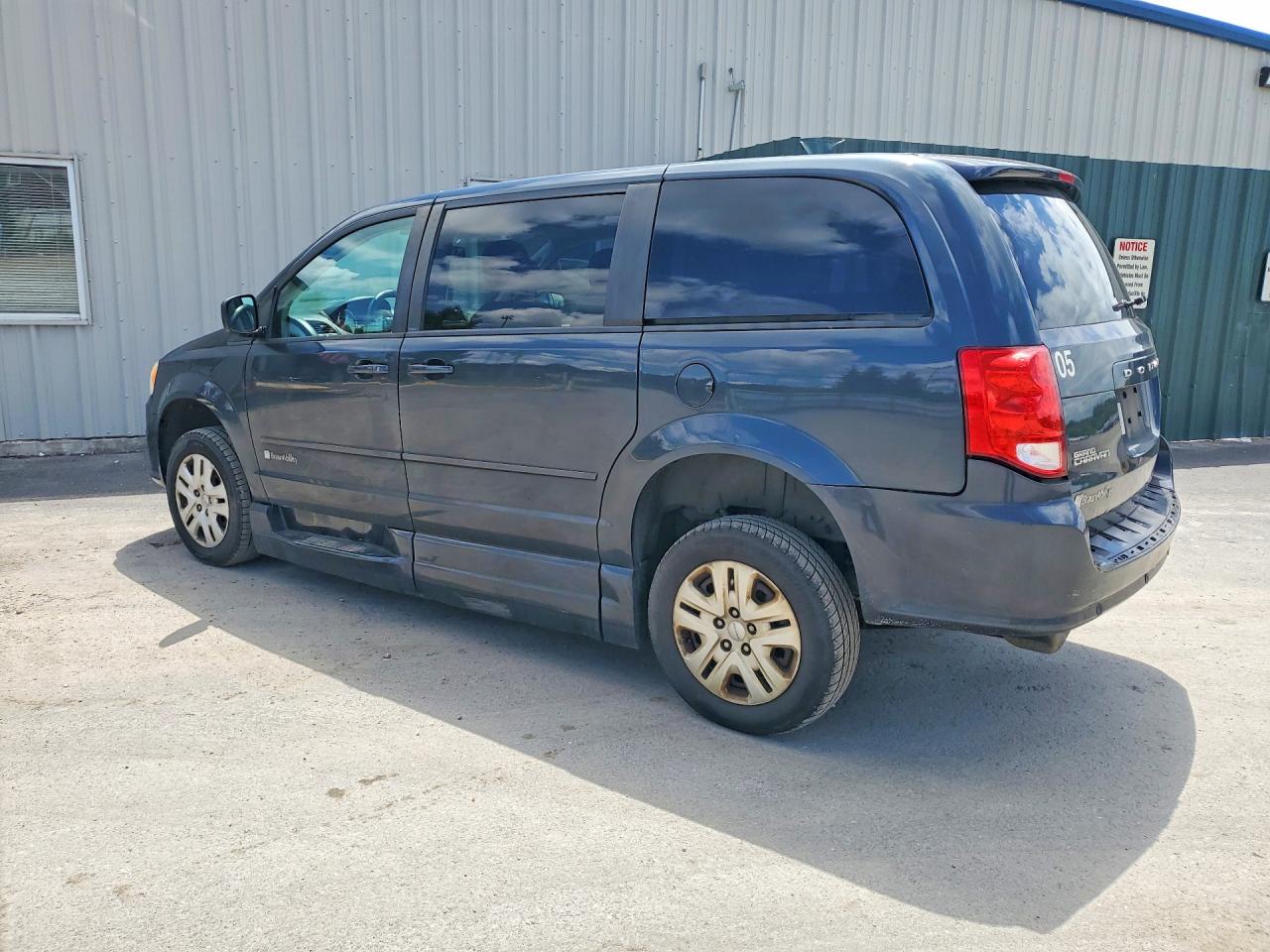 2014 Dodge Grand Caravan Se Blue vin: 2C7WDGBG2ER220404