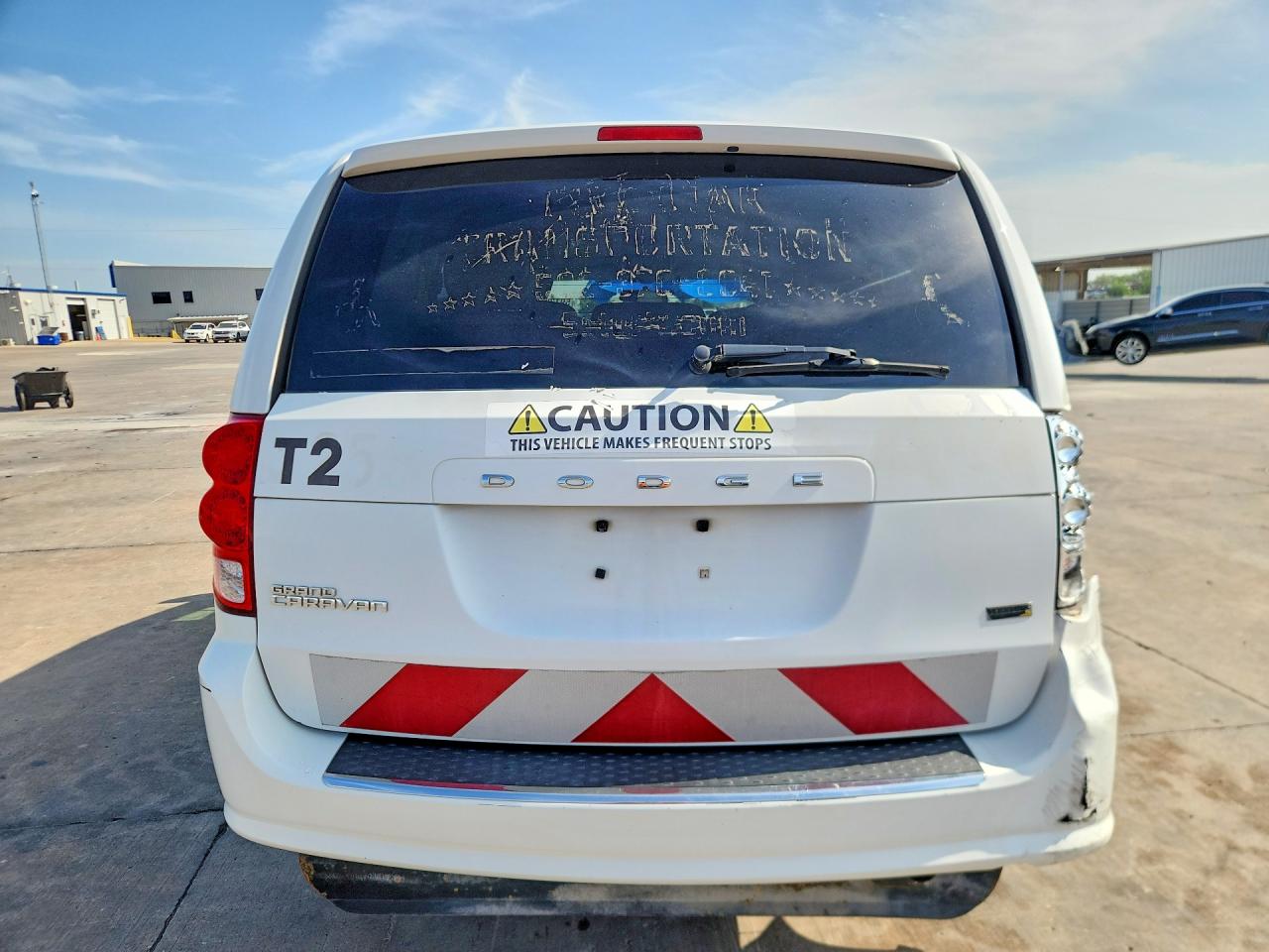 2015 Dodge Grand Caravan Se White vin: 2C7WDGBG2FR614132