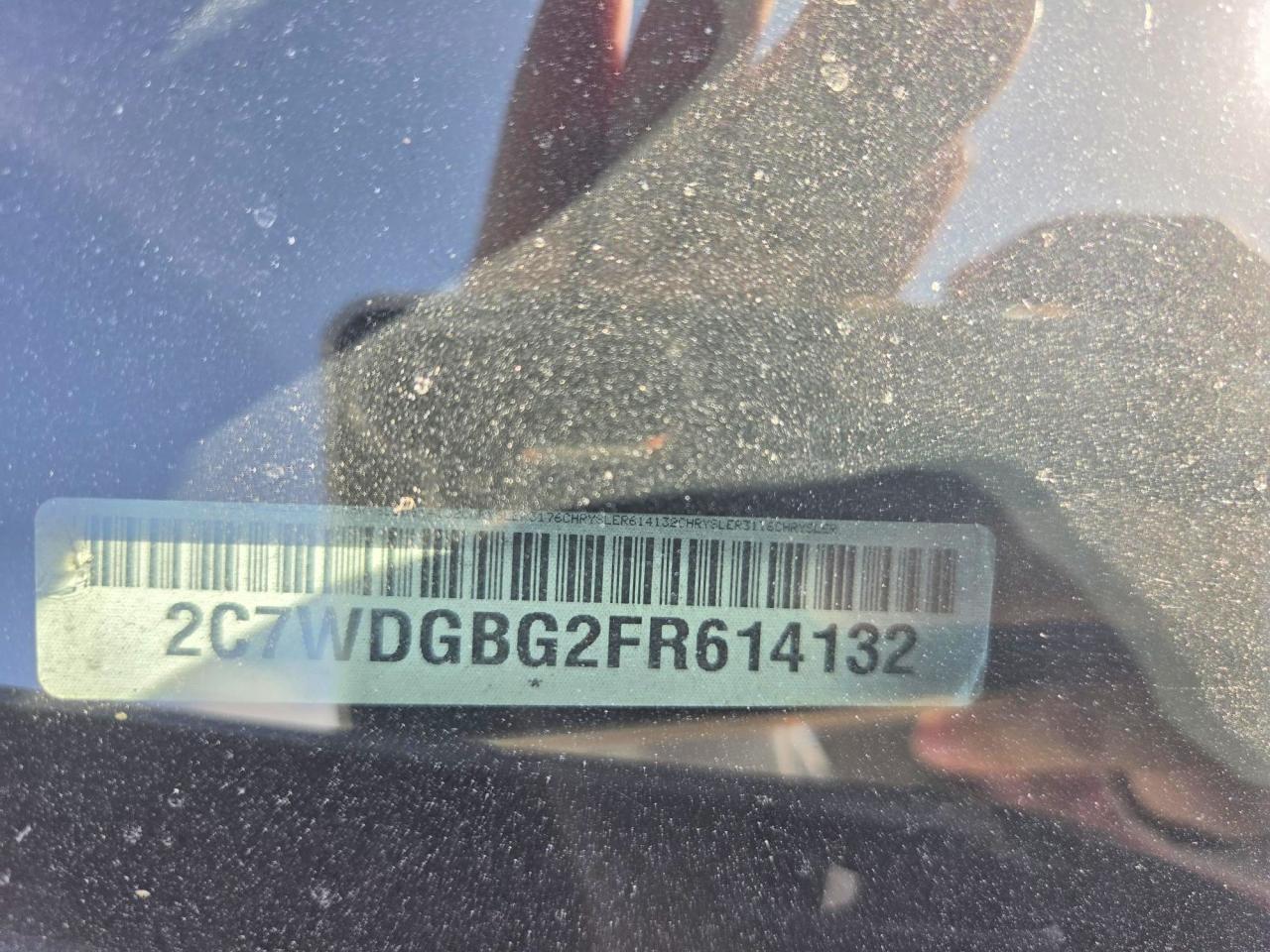 2015 Dodge Grand Caravan Se White vin: 2C7WDGBG2FR614132