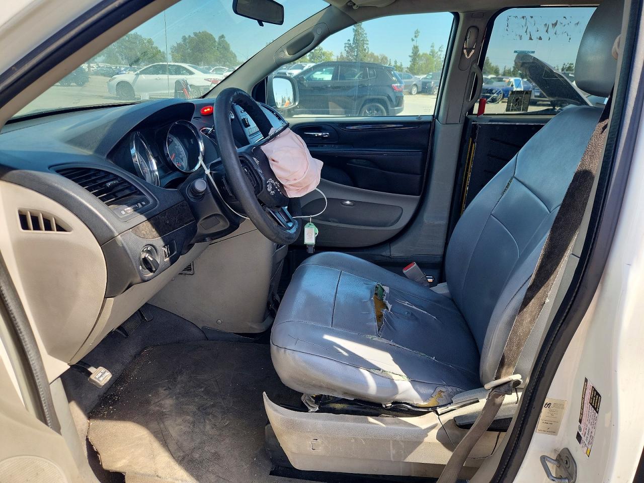 2013 Dodge Grand Caravan Se White vin: 2C7WDGBG4DR780746
