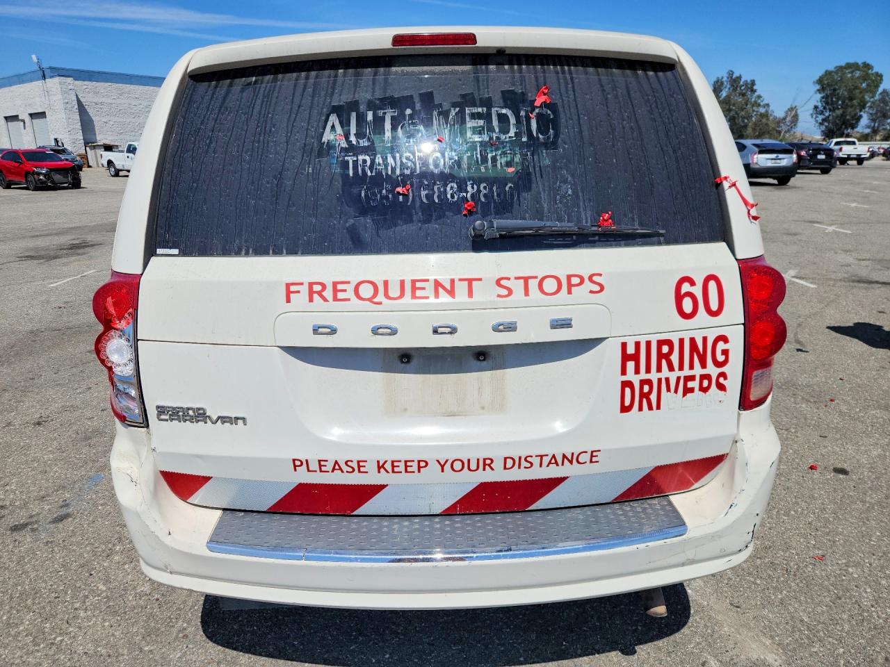 2013 Dodge Grand Caravan Se White vin: 2C7WDGBG4DR780746