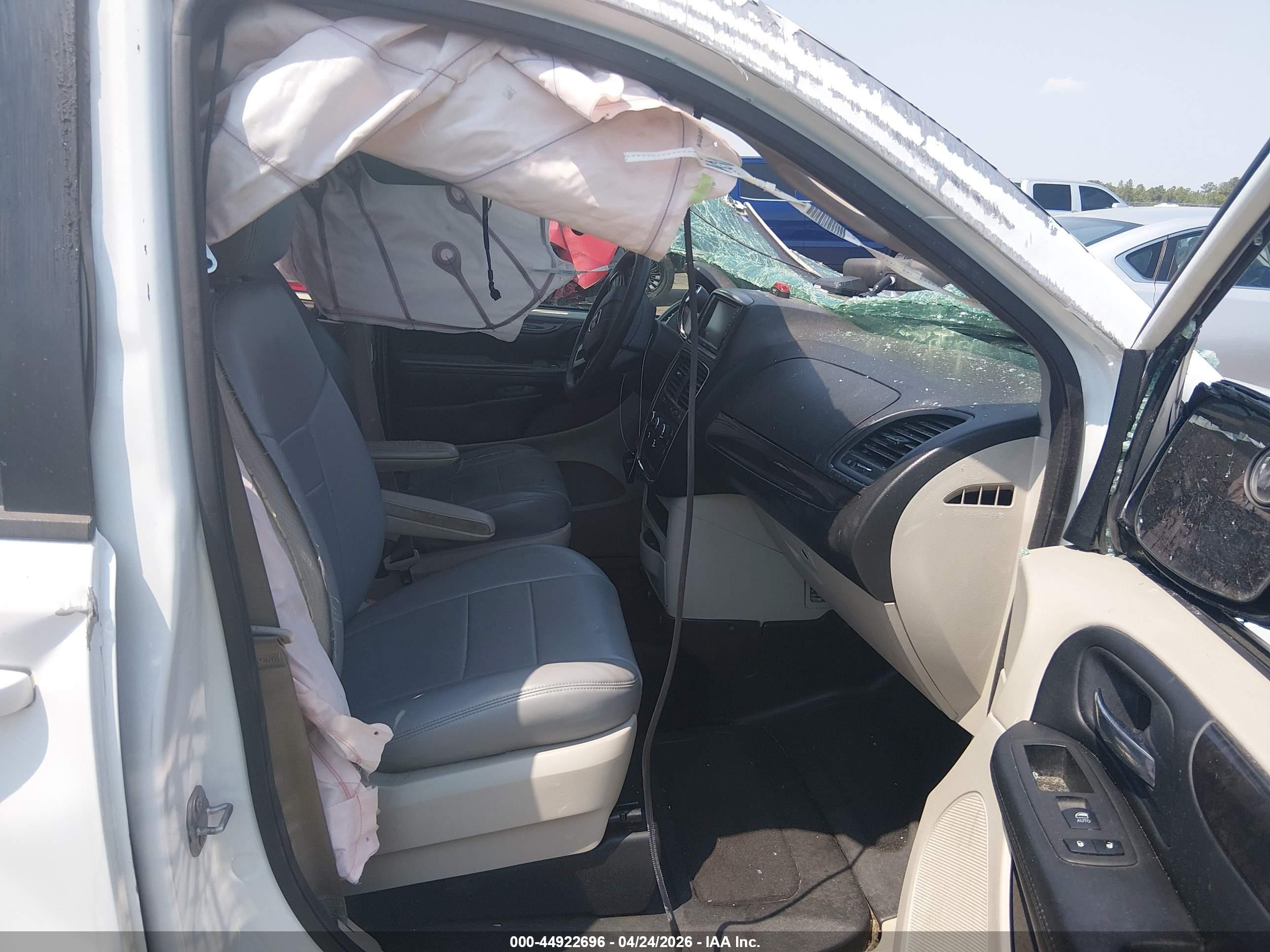 2017 Dodge Grand Caravan Se White vin: 2C7WDGBG4HR828736