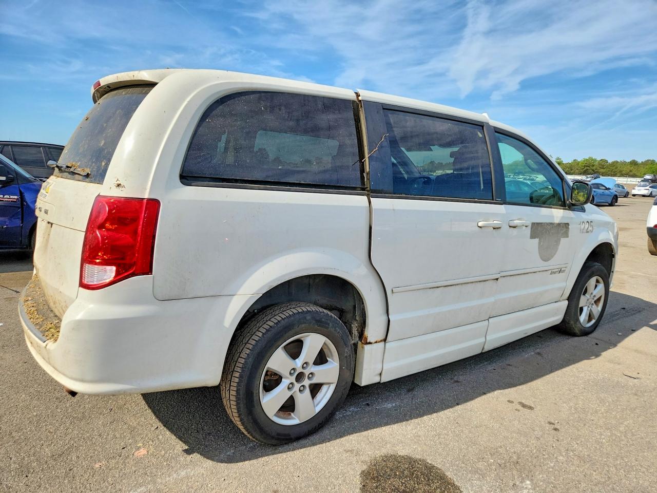 2013 Dodge Grand Caravan Se White vin: 2C7WDGBG6DR651049