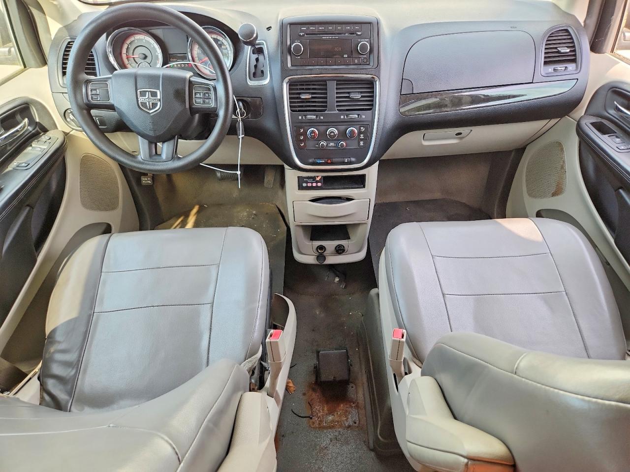 2013 Dodge Grand Caravan Se White vin: 2C7WDGBG6DR651049