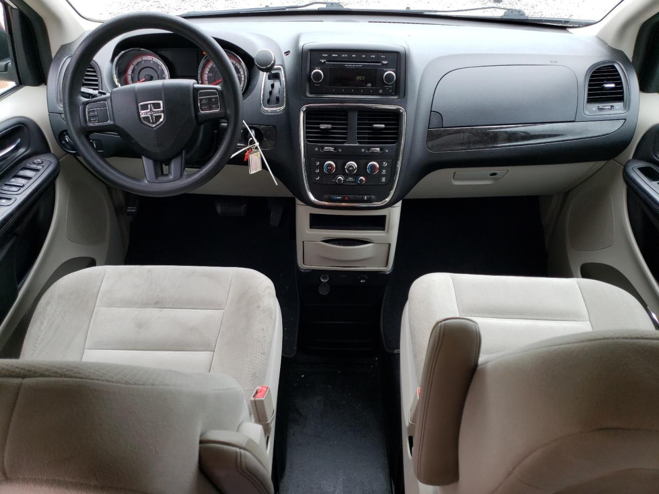 2015 Dodge Grand Caravan Se Белый vin: 2C7WDGBG6FR634237
