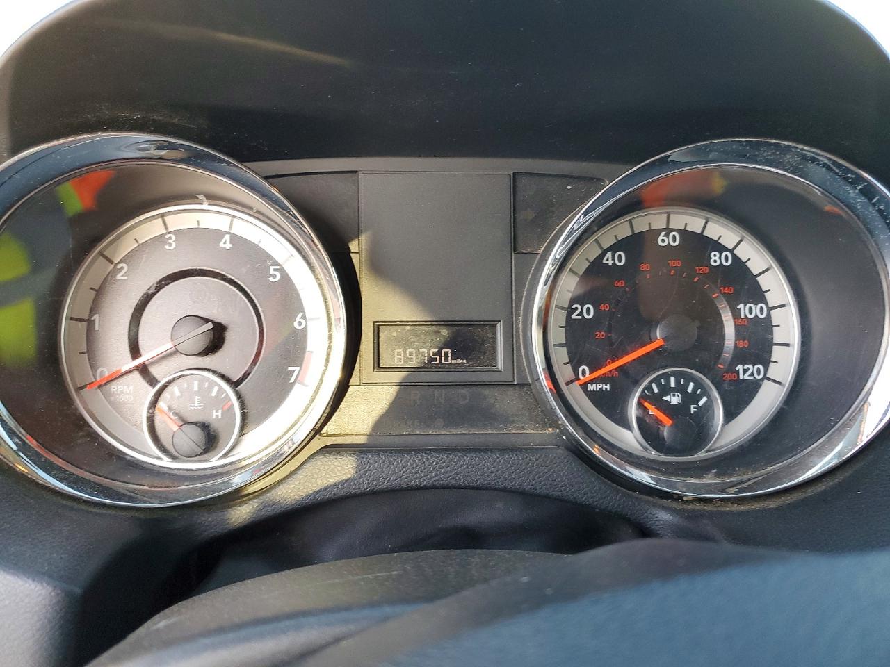 2015 Dodge Grand Caravan Se White vin: 2C7WDGBG6FR634237