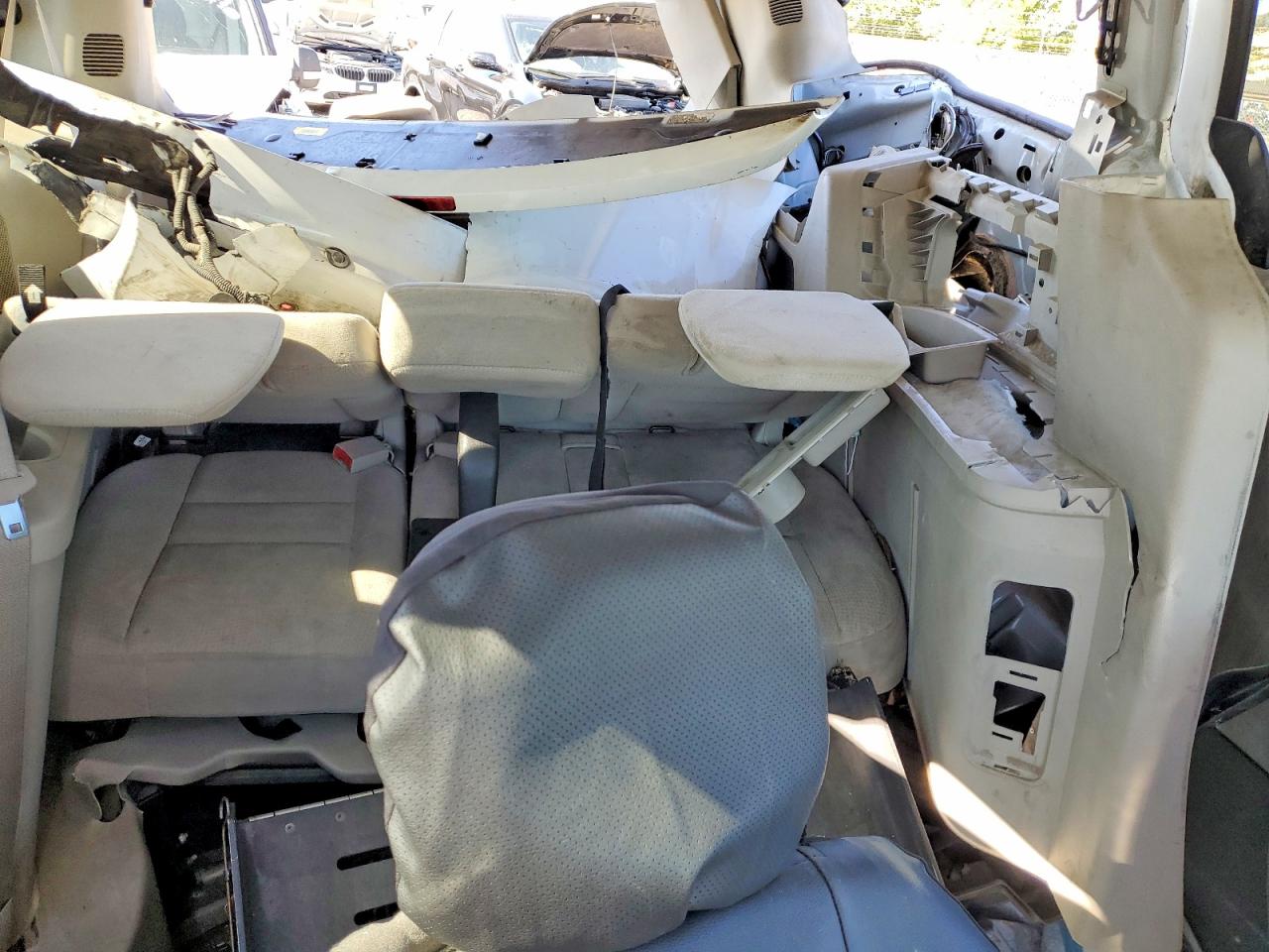 2014 Dodge Grand Caravan Se White vin: 2C7WDGBG7ER319591