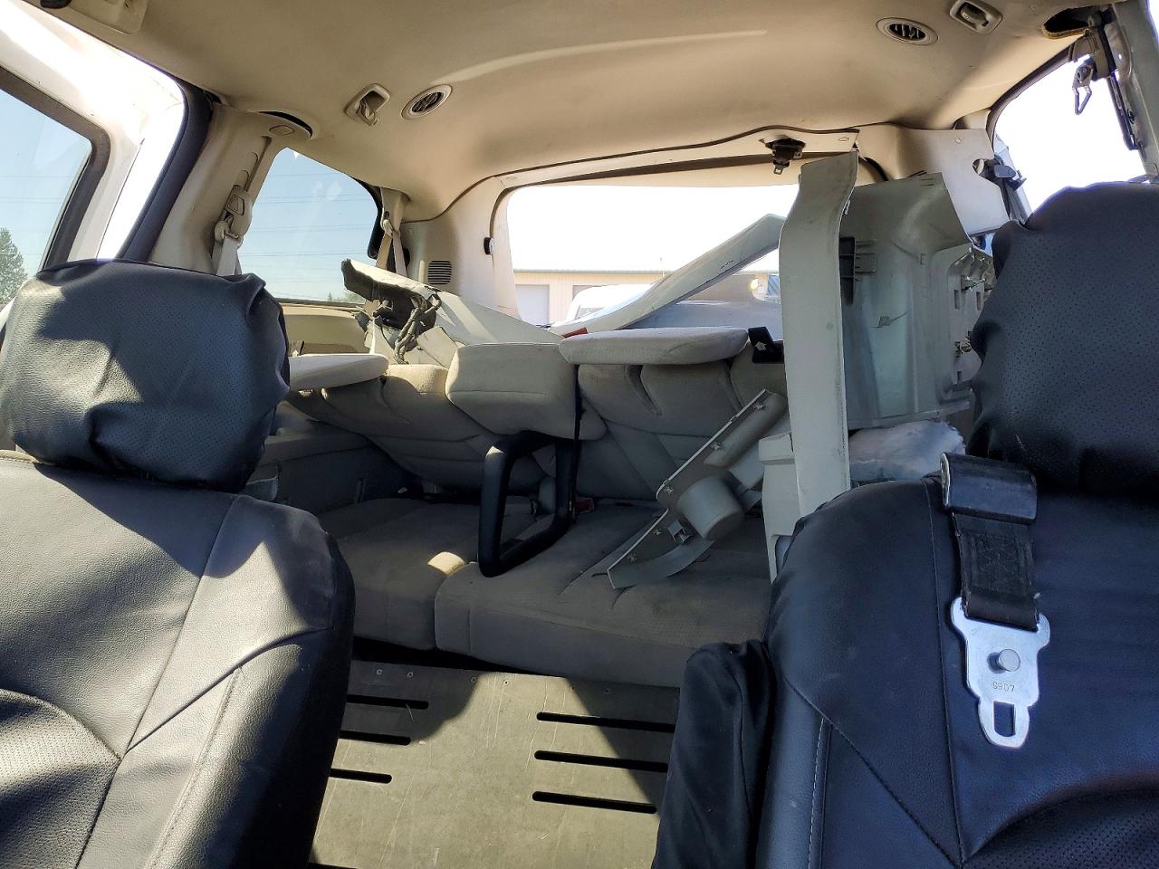 2014 Dodge Grand Caravan Se White vin: 2C7WDGBG7ER319591