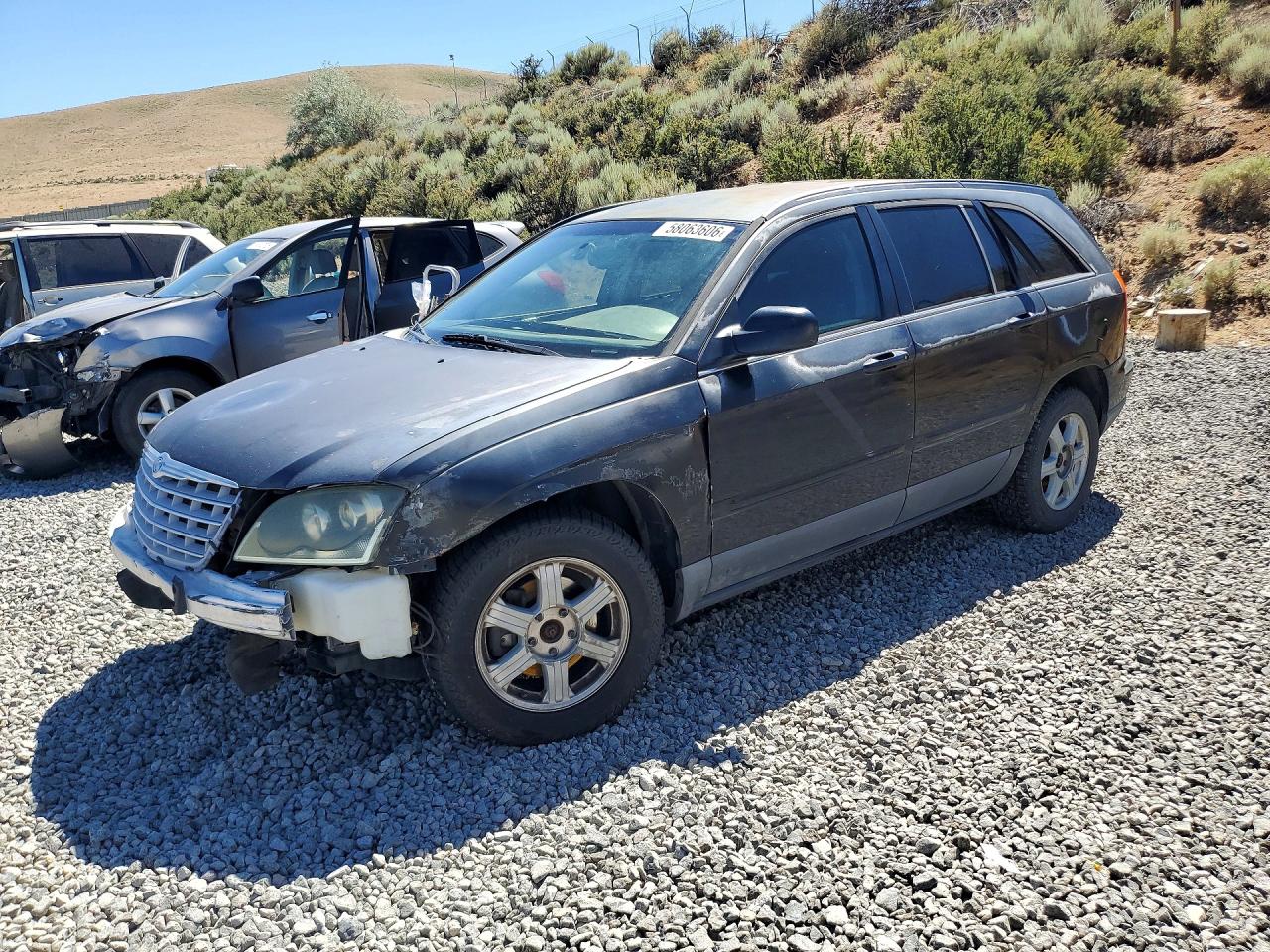 2004 Chrysler Pacifica Черный vin: 2C8GF68434R175473