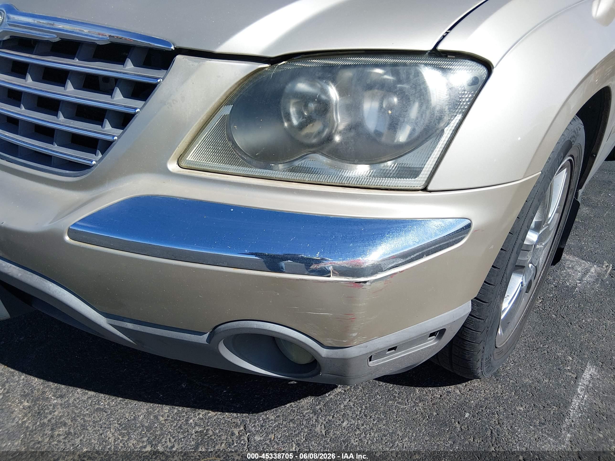 2005 Chrysler Pacifica Touring Gold vin: 2C8GF68435R665168