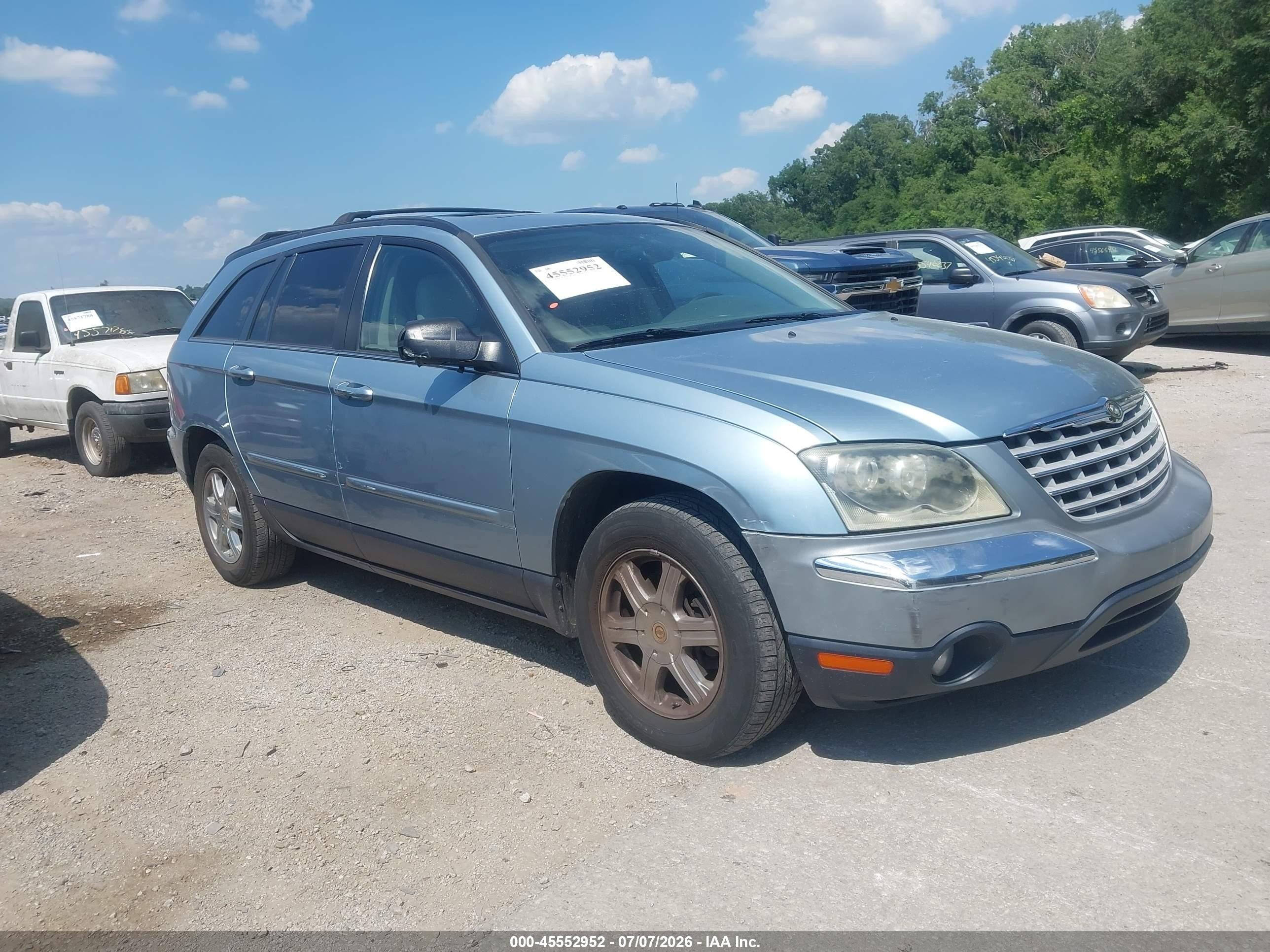 2004 Chrysler Pacifica   Синий vin: 2C8GF68444R331410