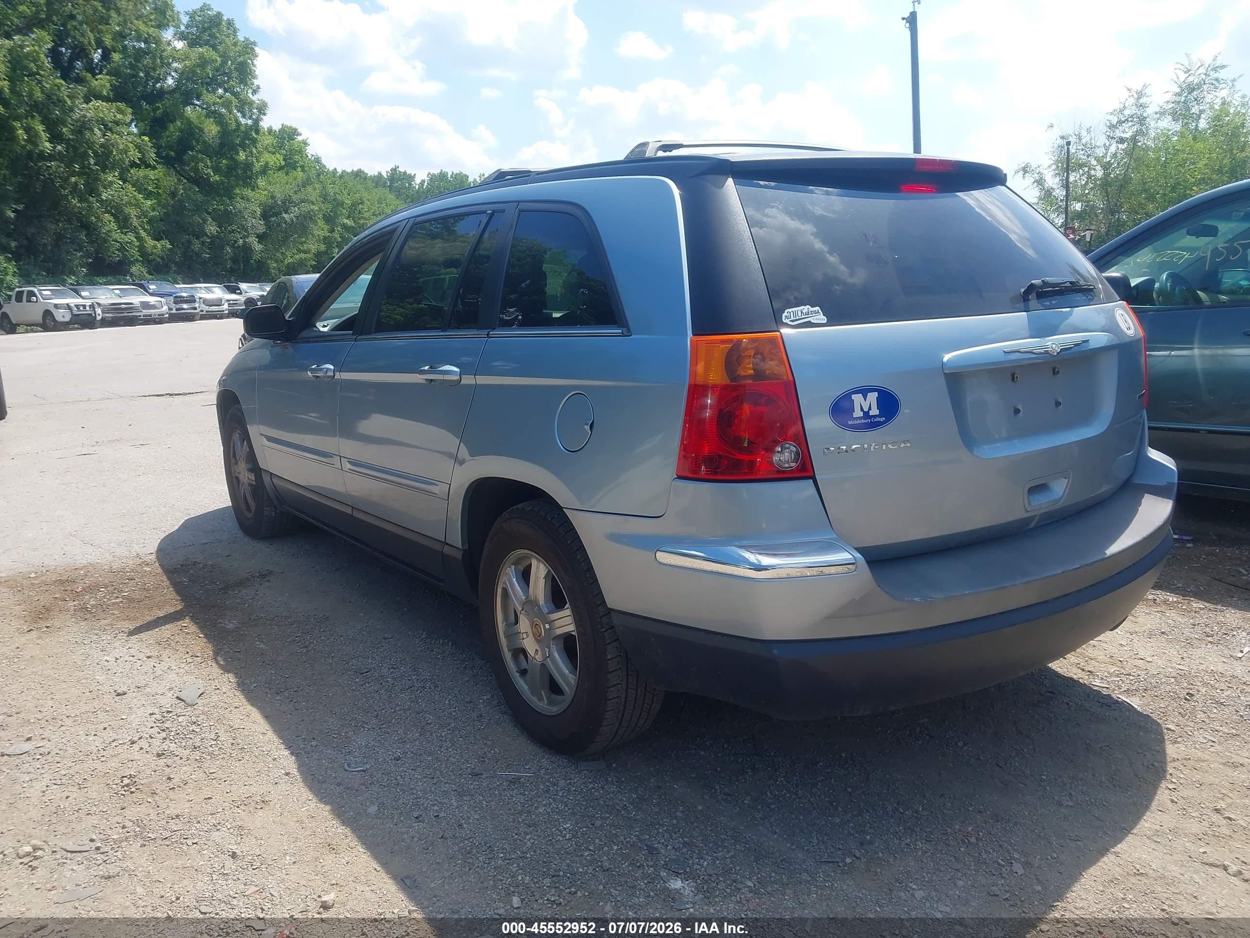 2004 Chrysler Pacifica   Blue vin: 2C8GF68444R331410
