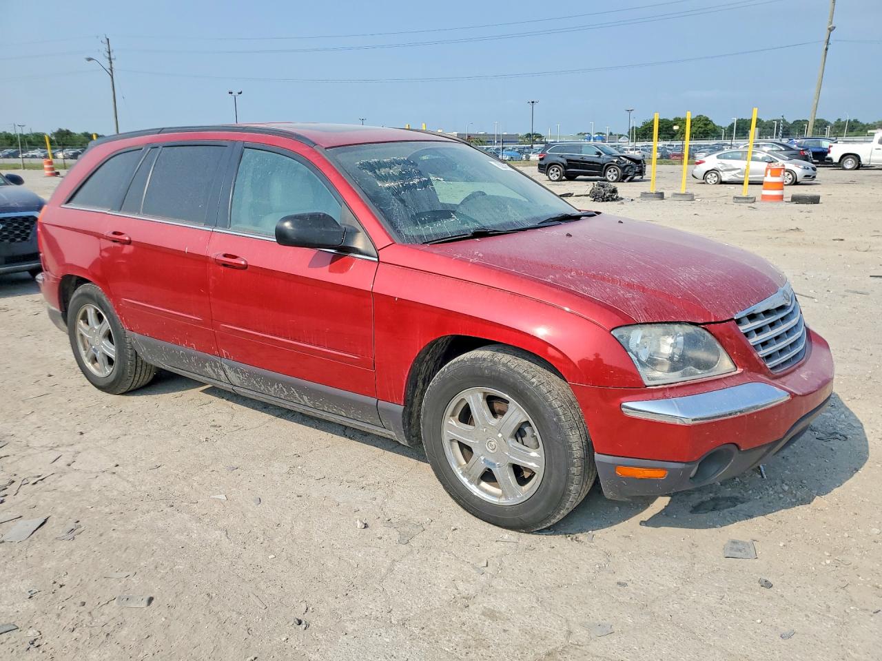 2004 Chrysler Pacifica Red vin: 2C8GF68444R514340