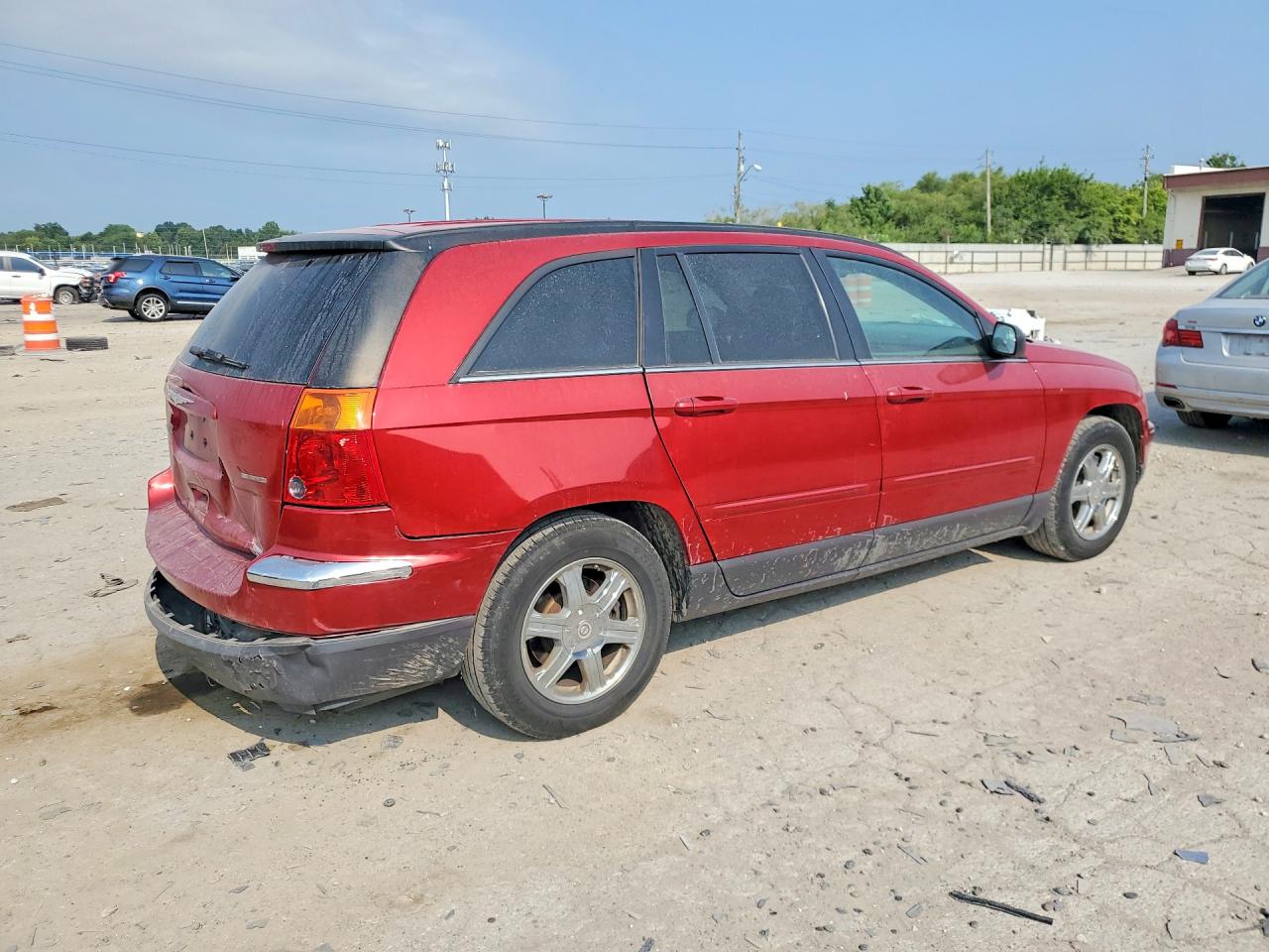 2004 Chrysler Pacifica Red vin: 2C8GF68444R514340
