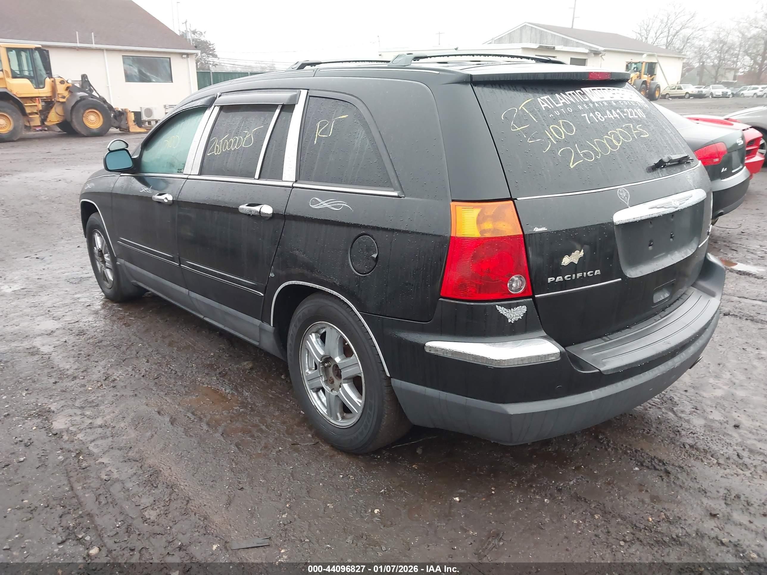 2004 Chrysler Pacifica   Черный vin: 2C8GF68454R628038
