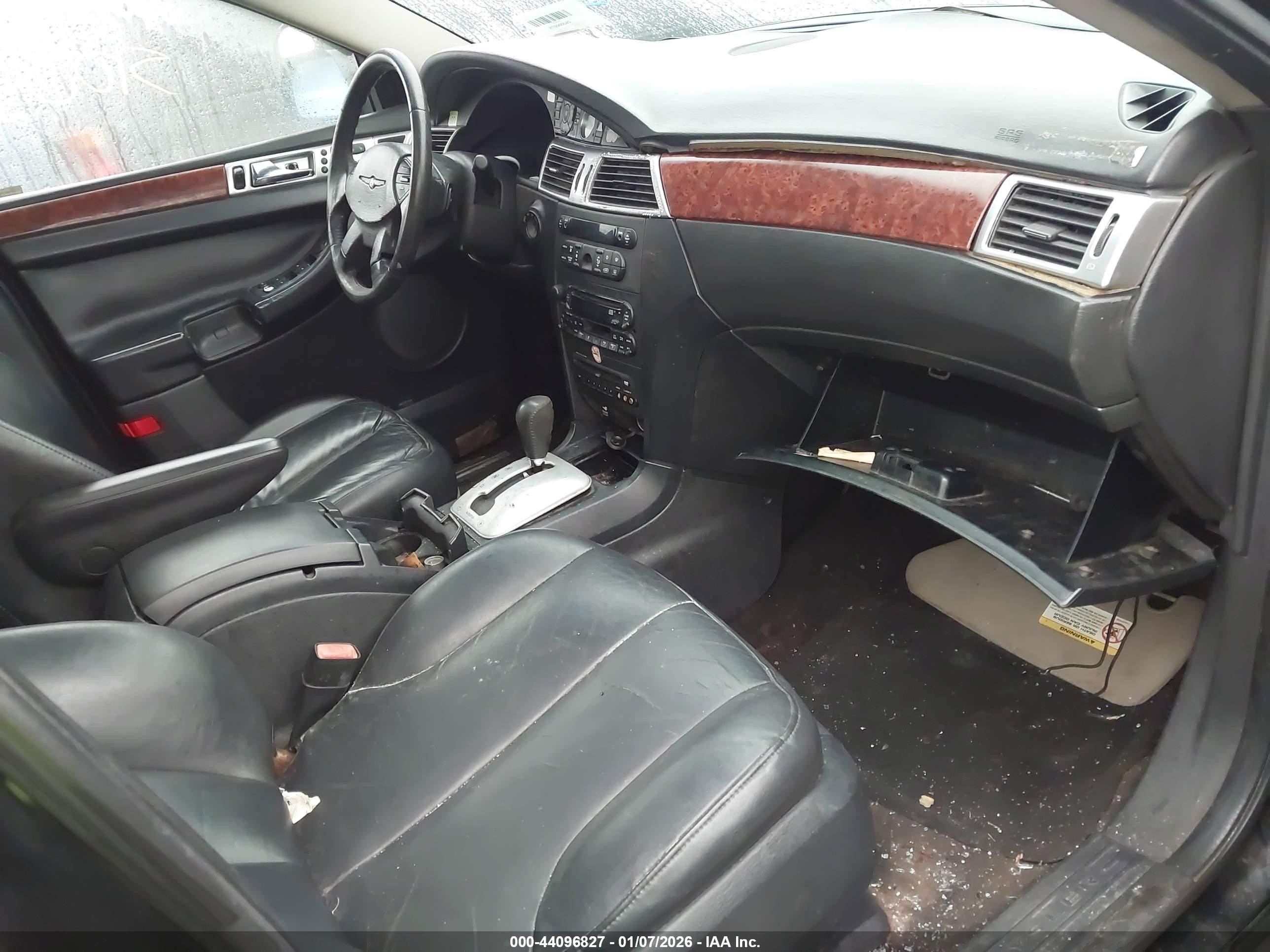 2004 Chrysler Pacifica   Черный vin: 2C8GF68454R628038
