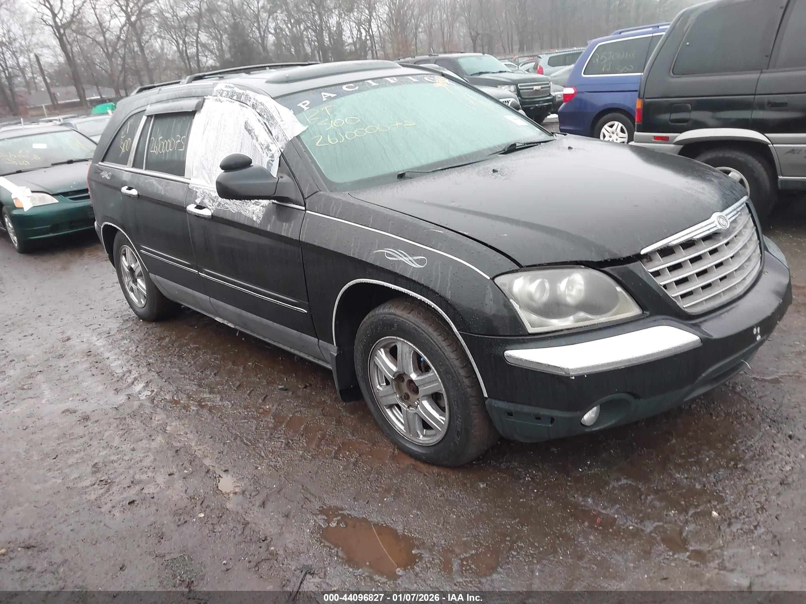 2004 Chrysler Pacifica   Black vin: 2C8GF68454R628038