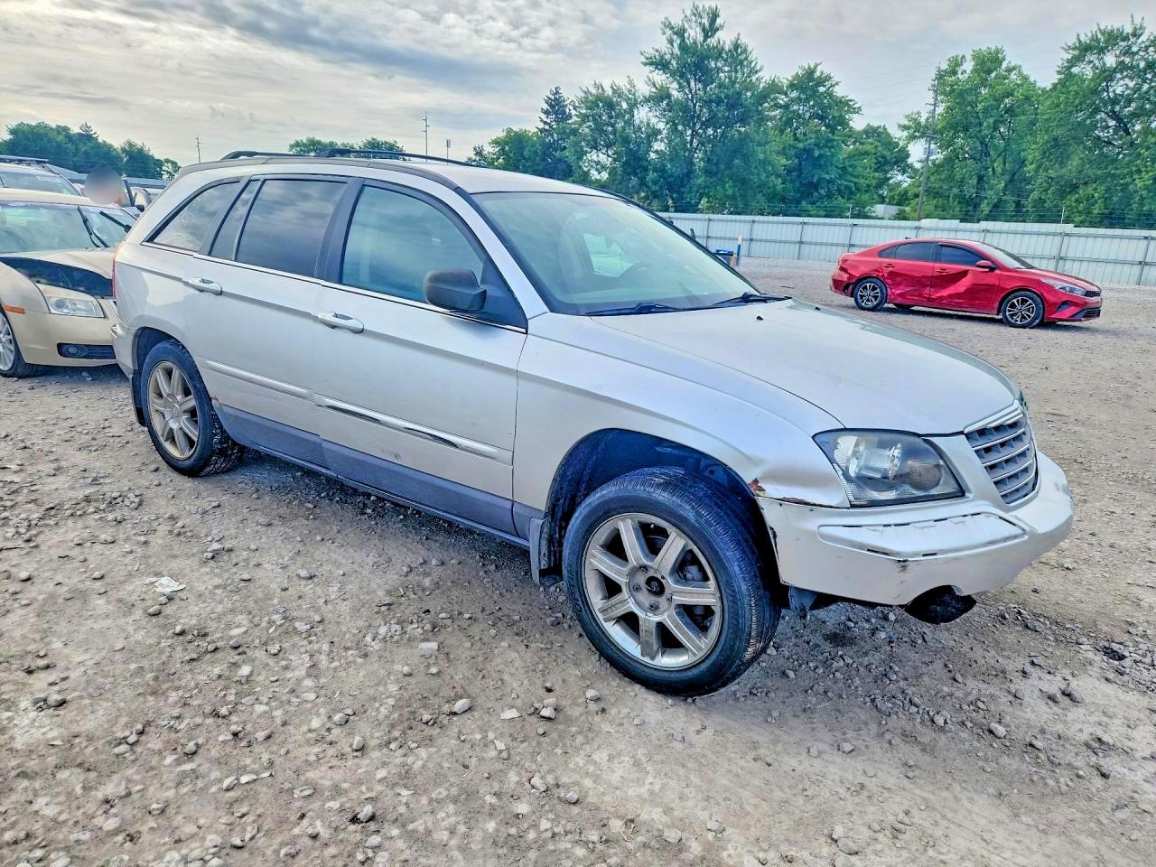2005 Chrysler Pacifica Touring Gray vin: 2C8GF68455R662451