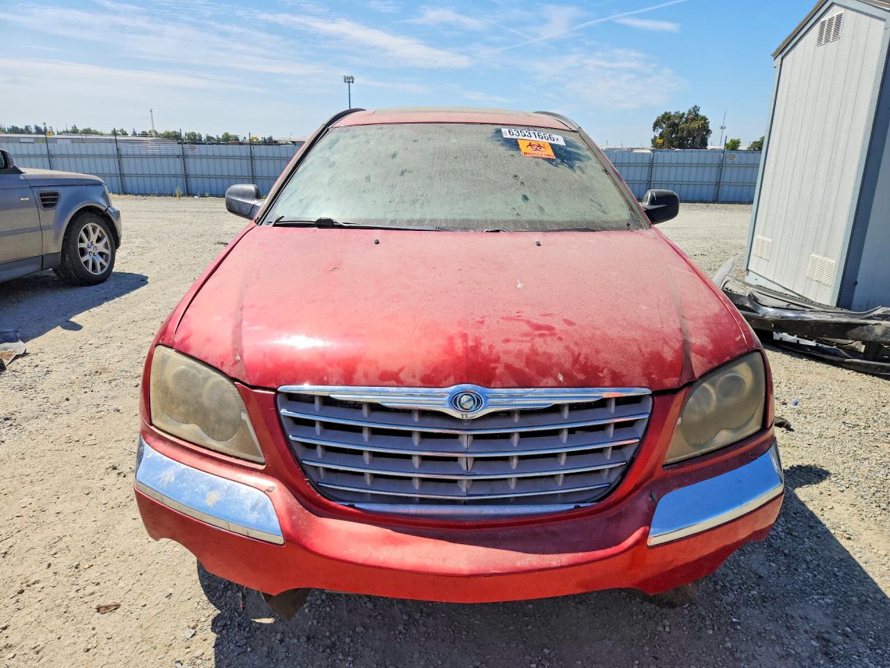 2004 Chrysler Pacifica Red vin: 2C8GF68464R364571