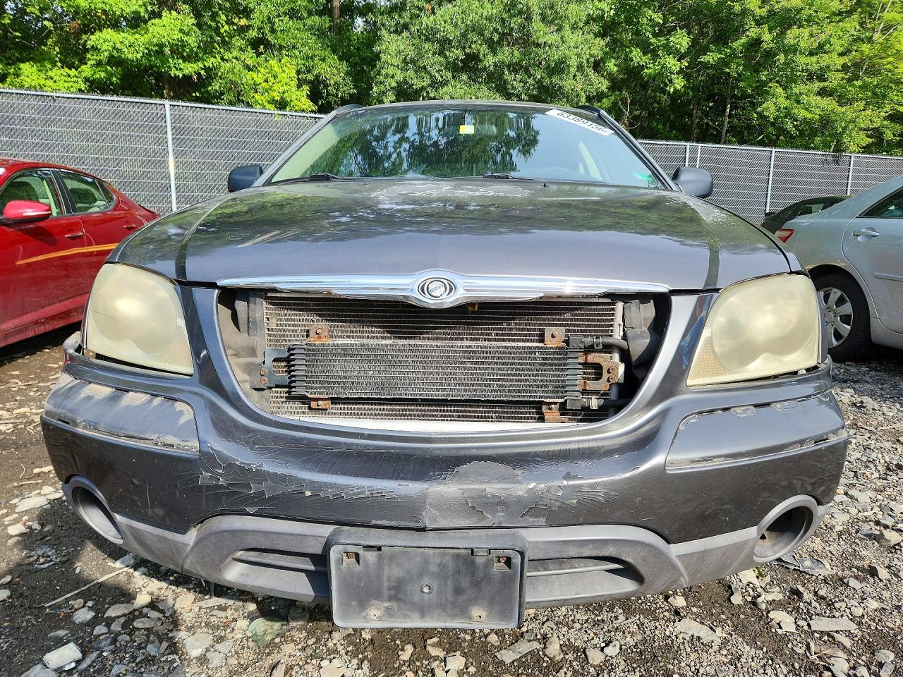 2004 Chrysler Pacifica Gray vin: 2C8GF68464R550109