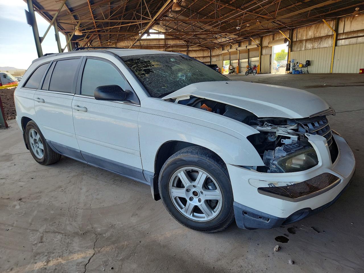 2005 Chrysler Pacifica Touring White vin: 2C8GF68495R664705