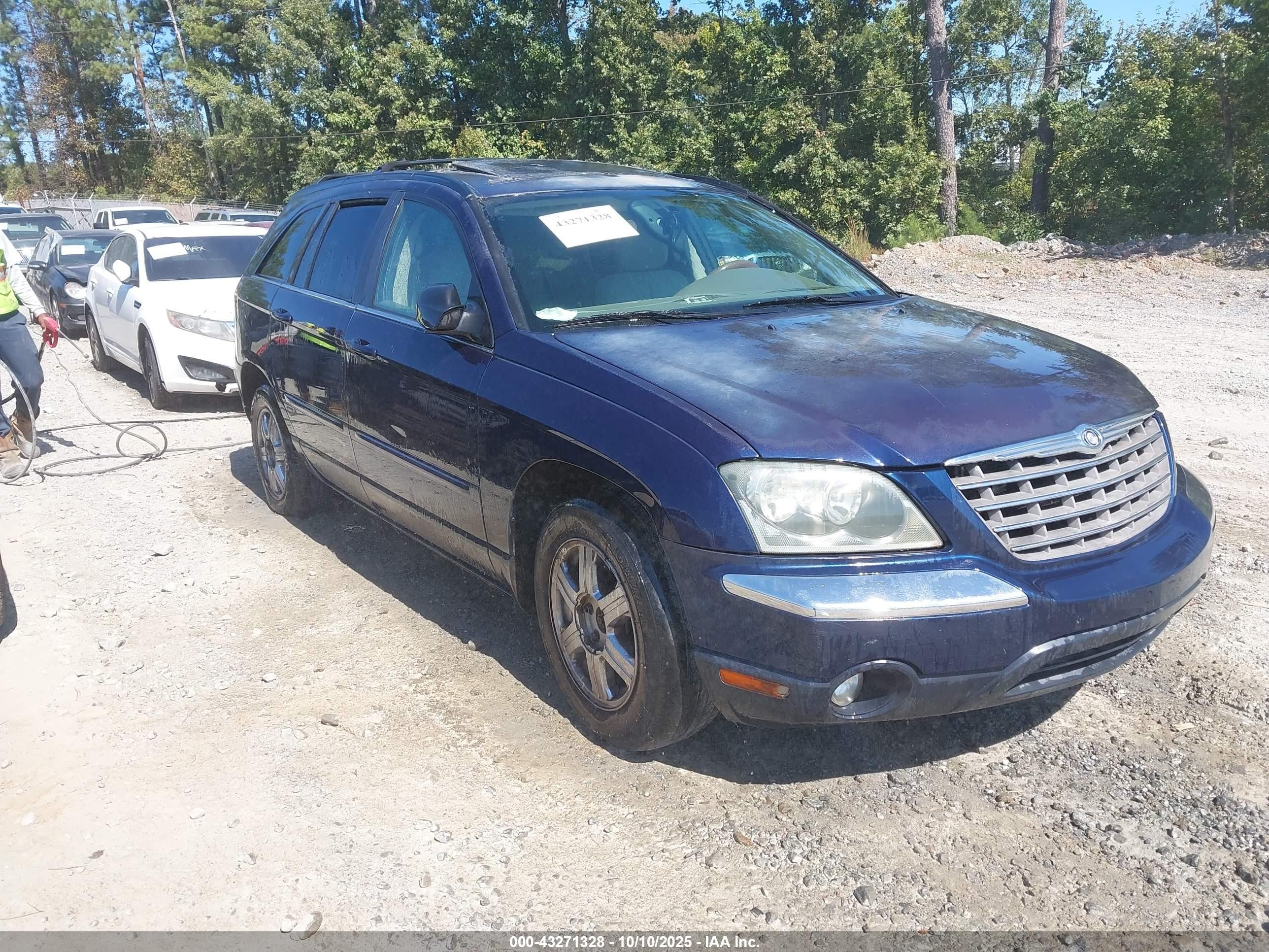 2004 Chrysler Pacifica   Blue vin: 2C8GF684X4R639228