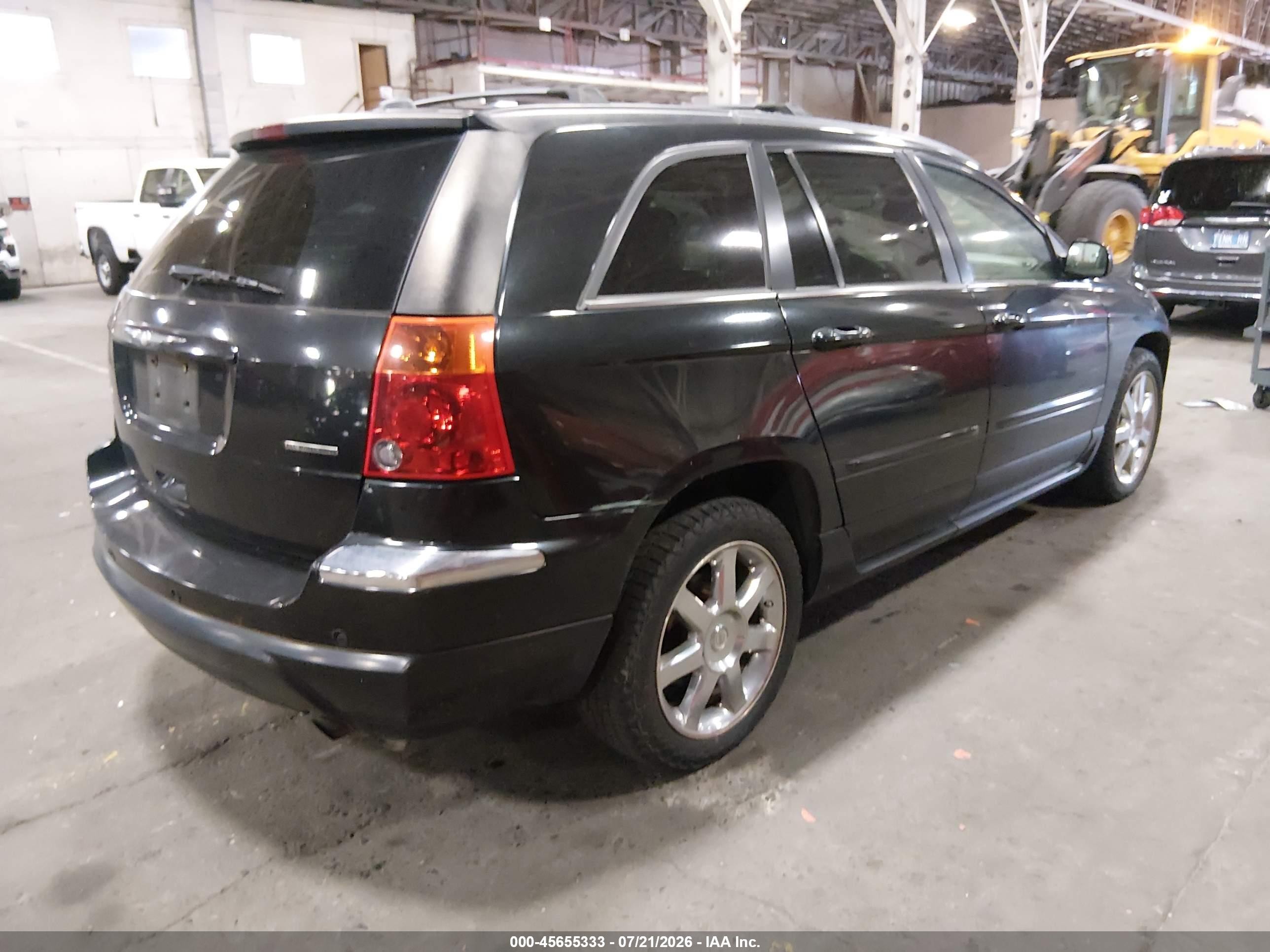 2005 Chrysler Pacifica Limited Black vin: 2C8GF78445R310743