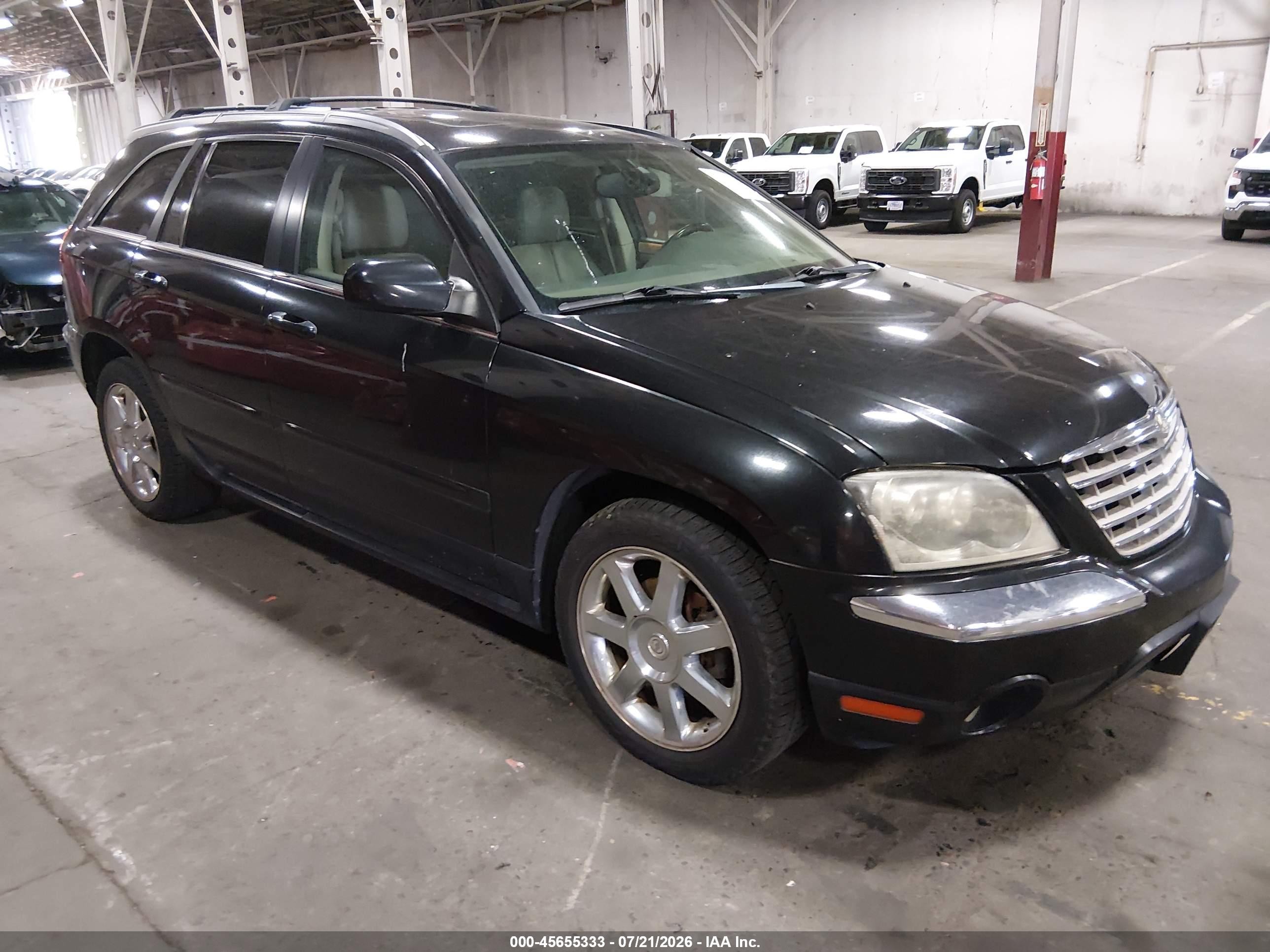 2005 Chrysler Pacifica Limited Black vin: 2C8GF78445R310743