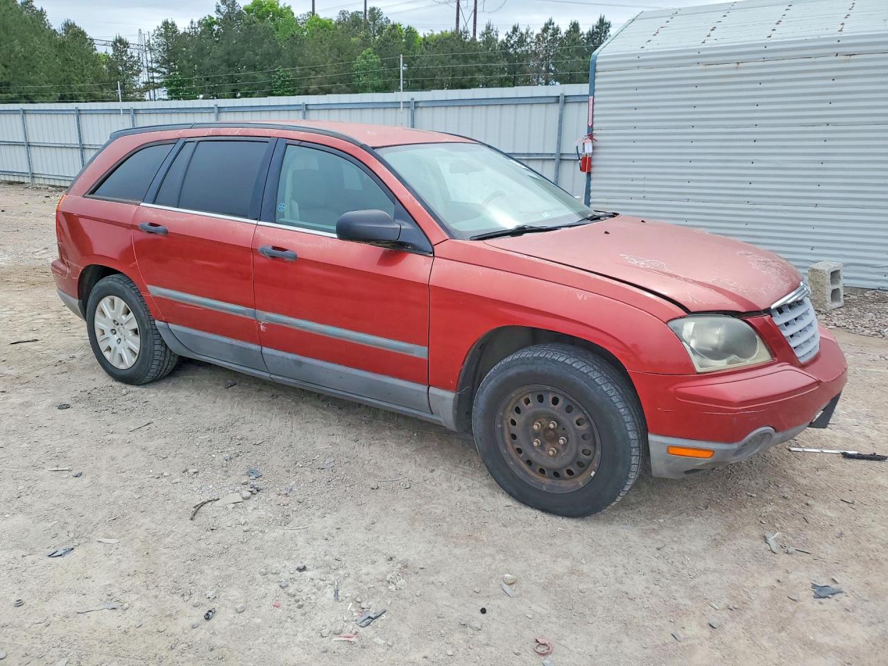2005 Chrysler Pacifica Red vin: 2C8GM48LX5R533395