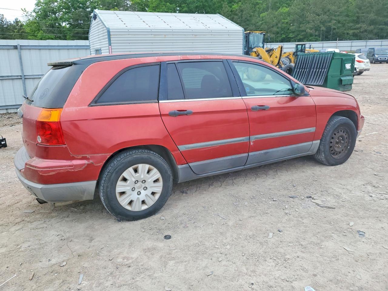 2005 Chrysler Pacifica Red vin: 2C8GM48LX5R533395