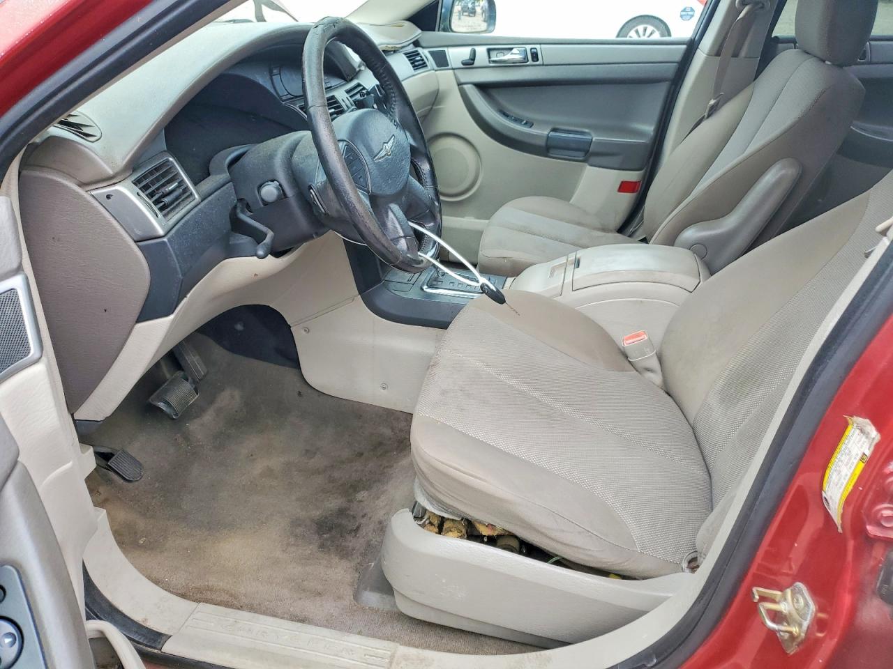 2005 Chrysler Pacifica Red vin: 2C8GM48LX5R533395