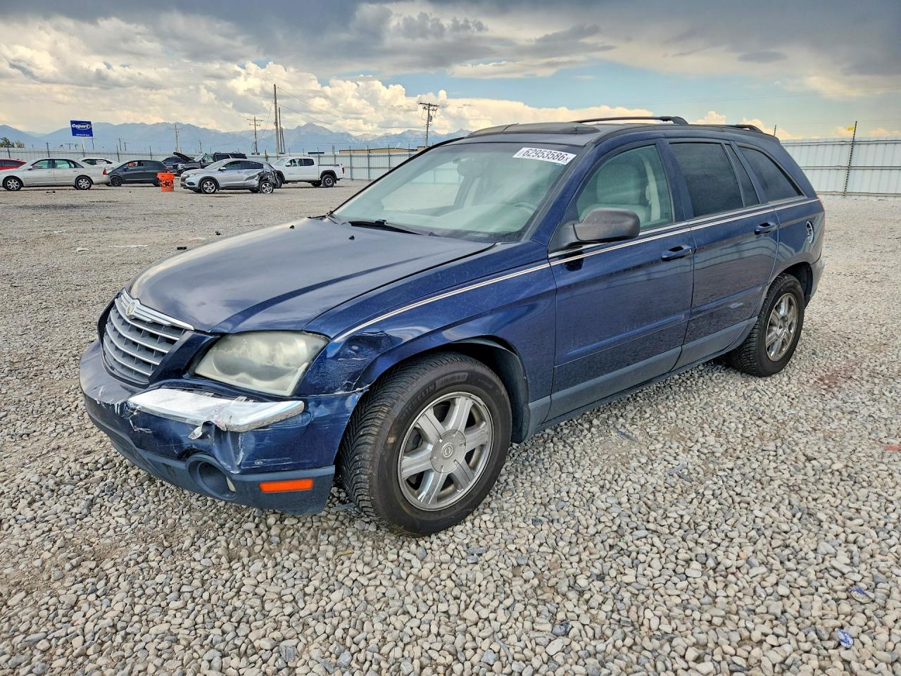 2005 Chrysler Pacifica Touring Blue vin: 2C8GM68455R245935