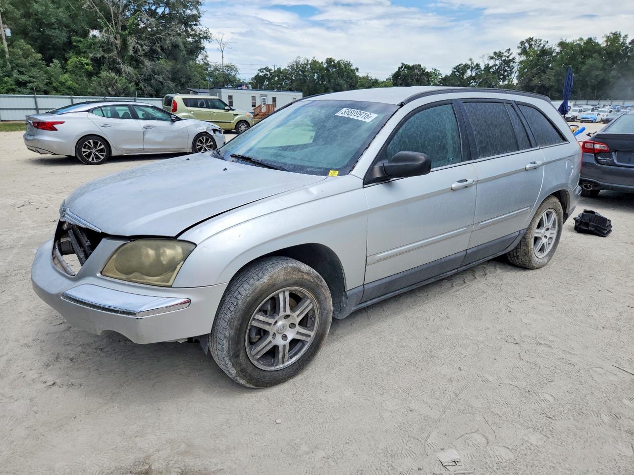2004 Chrysler Pacifica Серебряный vin: 2C8GM68484R385315