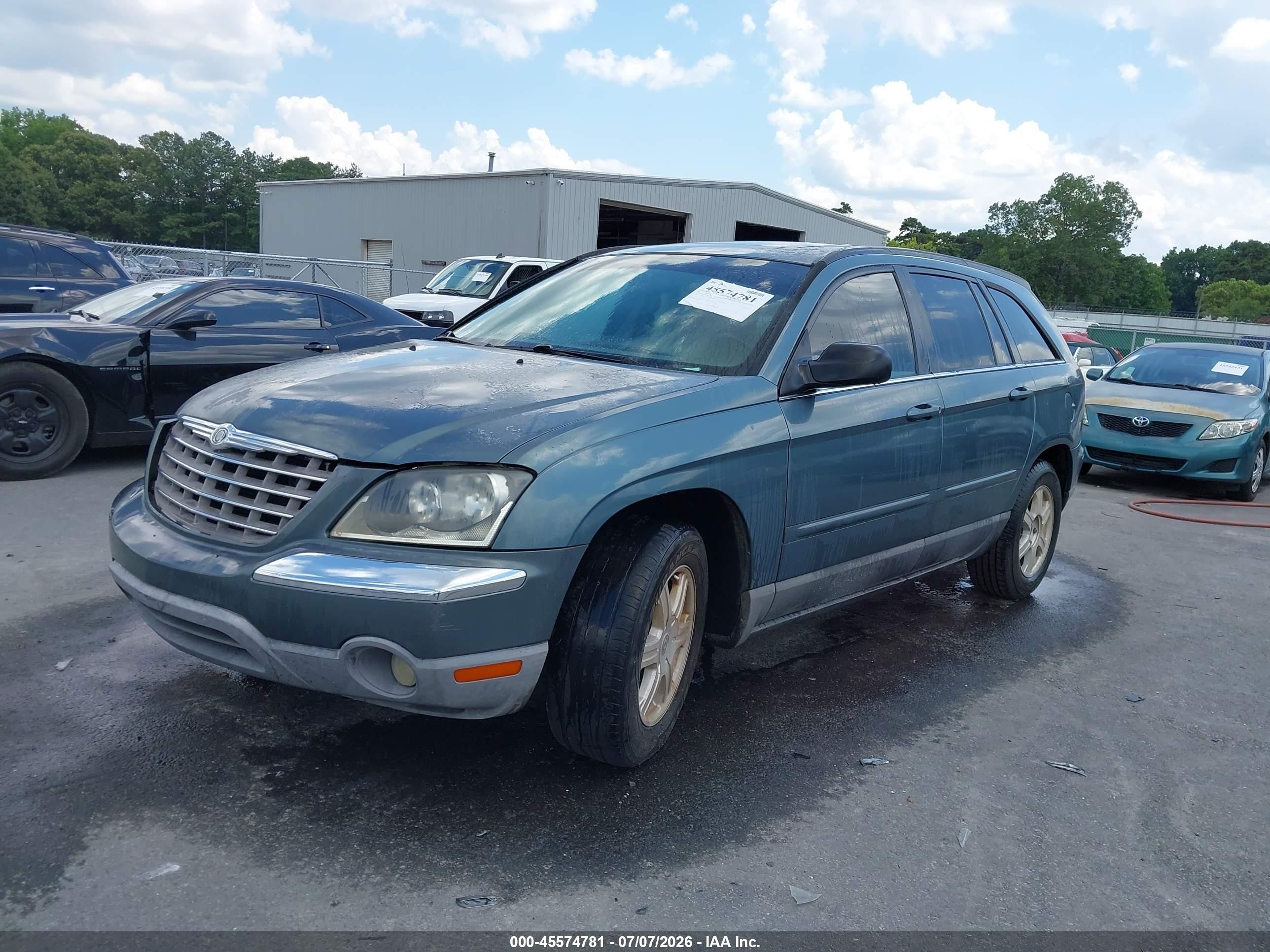 2004 Chrysler Pacifica   Green vin: 2C8GM68484R645969